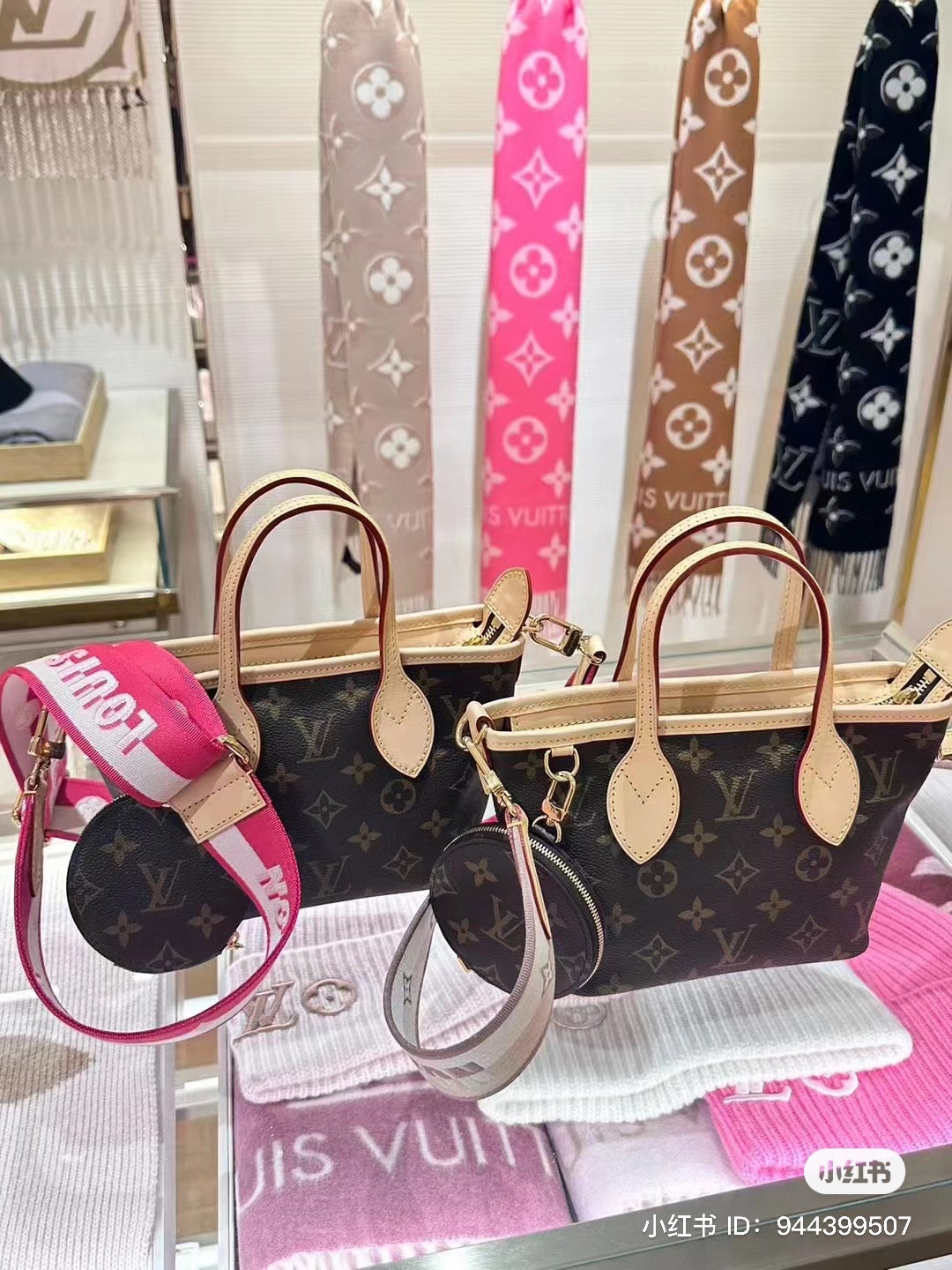 LV Neverfull BB 老花菜籃子/1660✨🉐70720