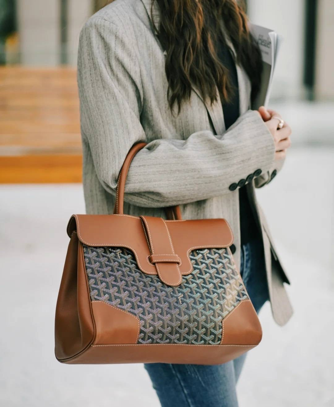 Goyard Saigon Tote 新爆款兩用西貢包/4080E4650🍀🉐187000🇪🇺