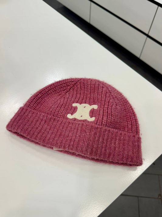 @Celine Outlet Bonnet 凱旋門logo毛帽
