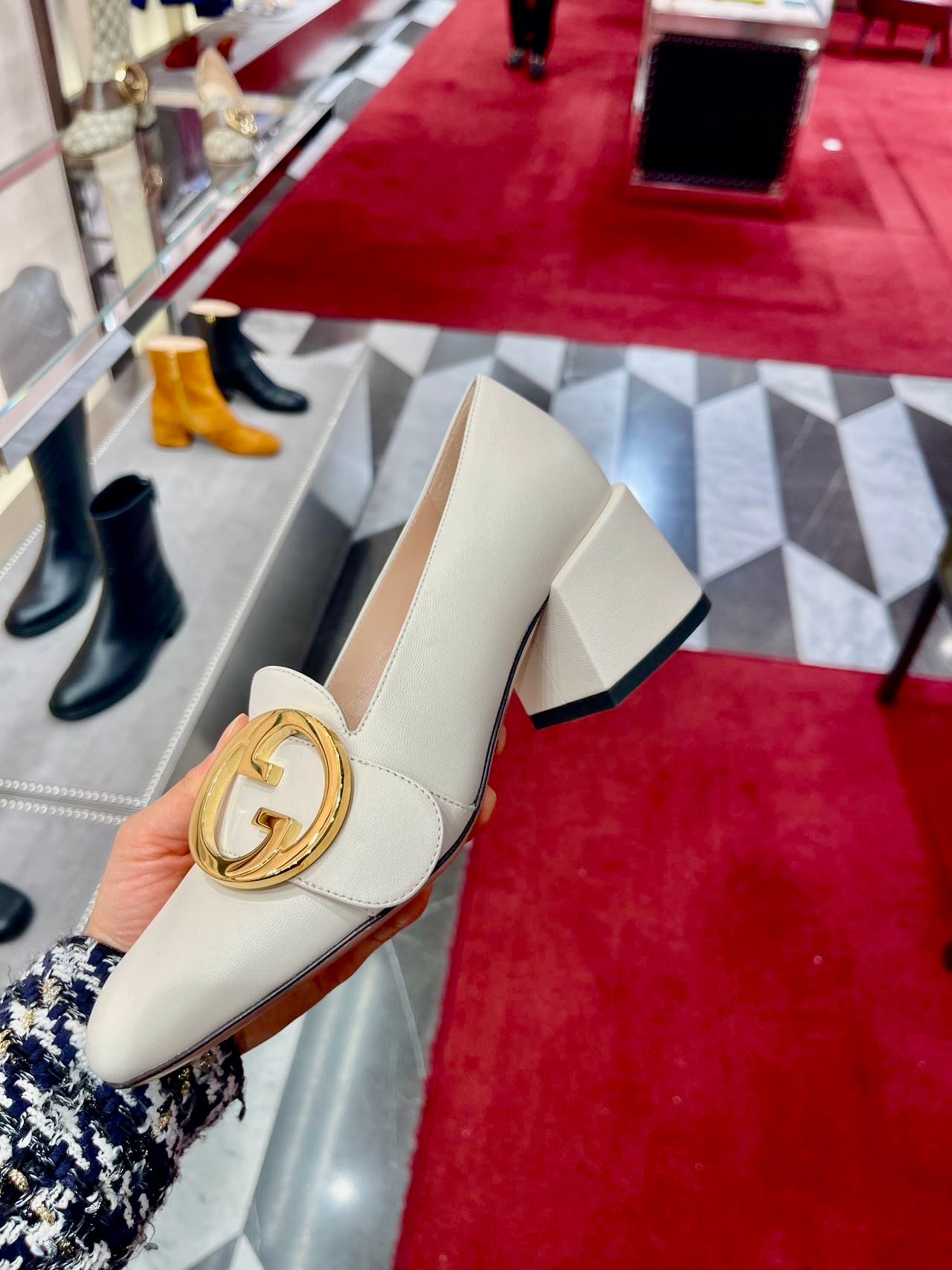@Gucci Shoes 瑪莉珍鞋/745P375 🔔限時折🉐17680