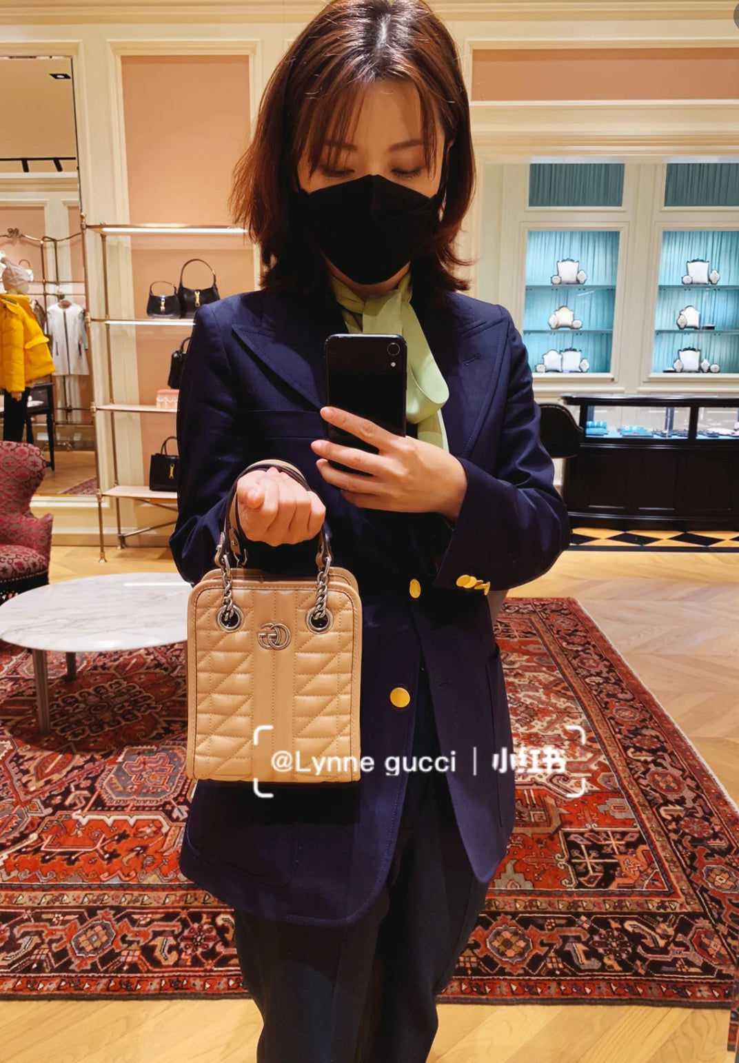 @Gucci GG 馬夢新款托特包/1410P705 🔔限時折🉐32530
