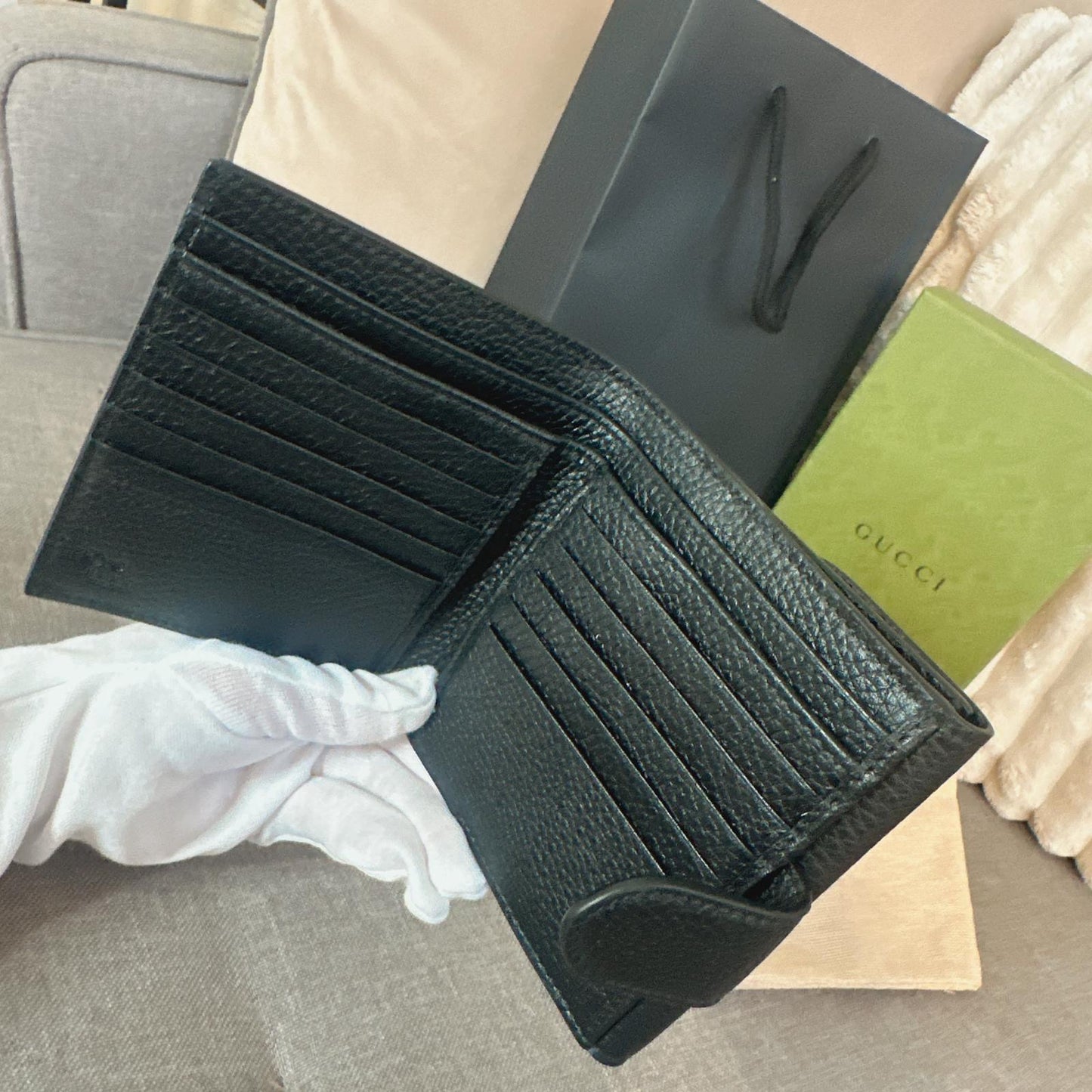*現貨*@Gucci GG Marmont 馬夢黑色短夾 P11000 /T16800