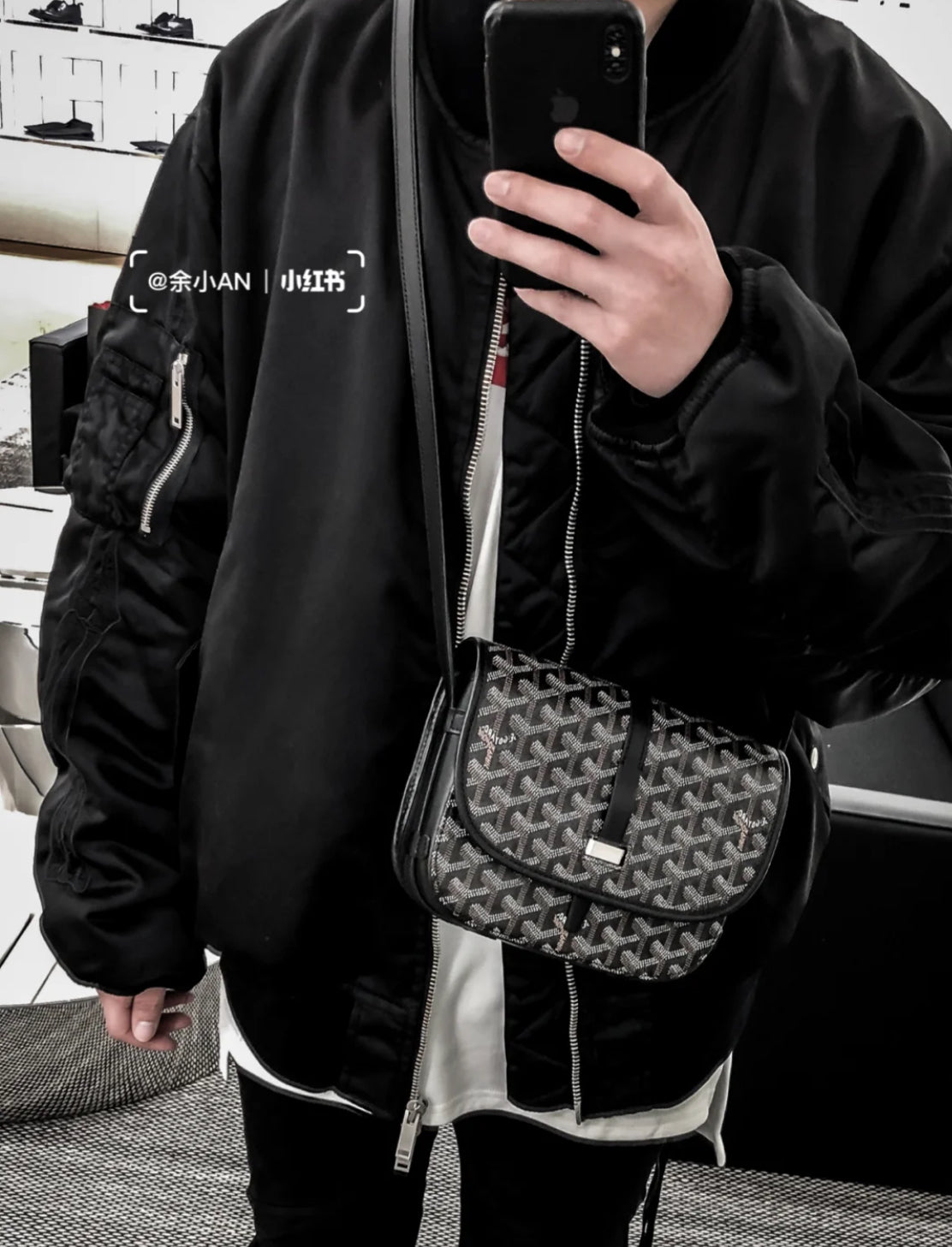 Goyard▪️Belvedere PM 馬鞍郵差包/2020E2300 🍀🉐93000🇪🇺