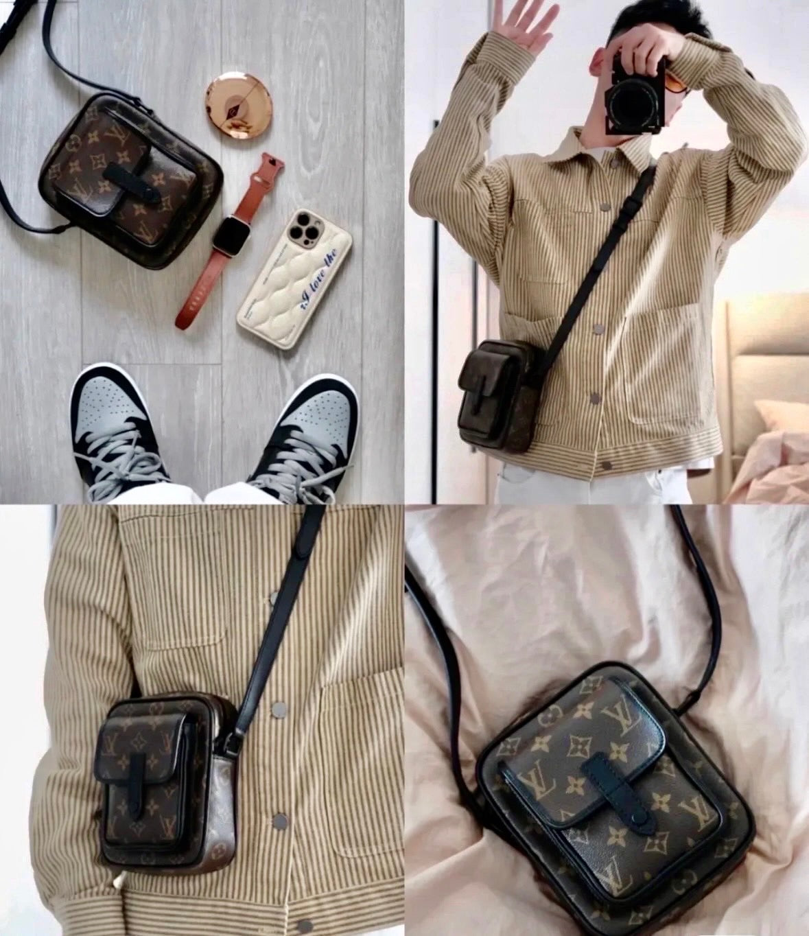 LV Christopher Wearable Wallet 隨身相機包/1210✨🉐51820