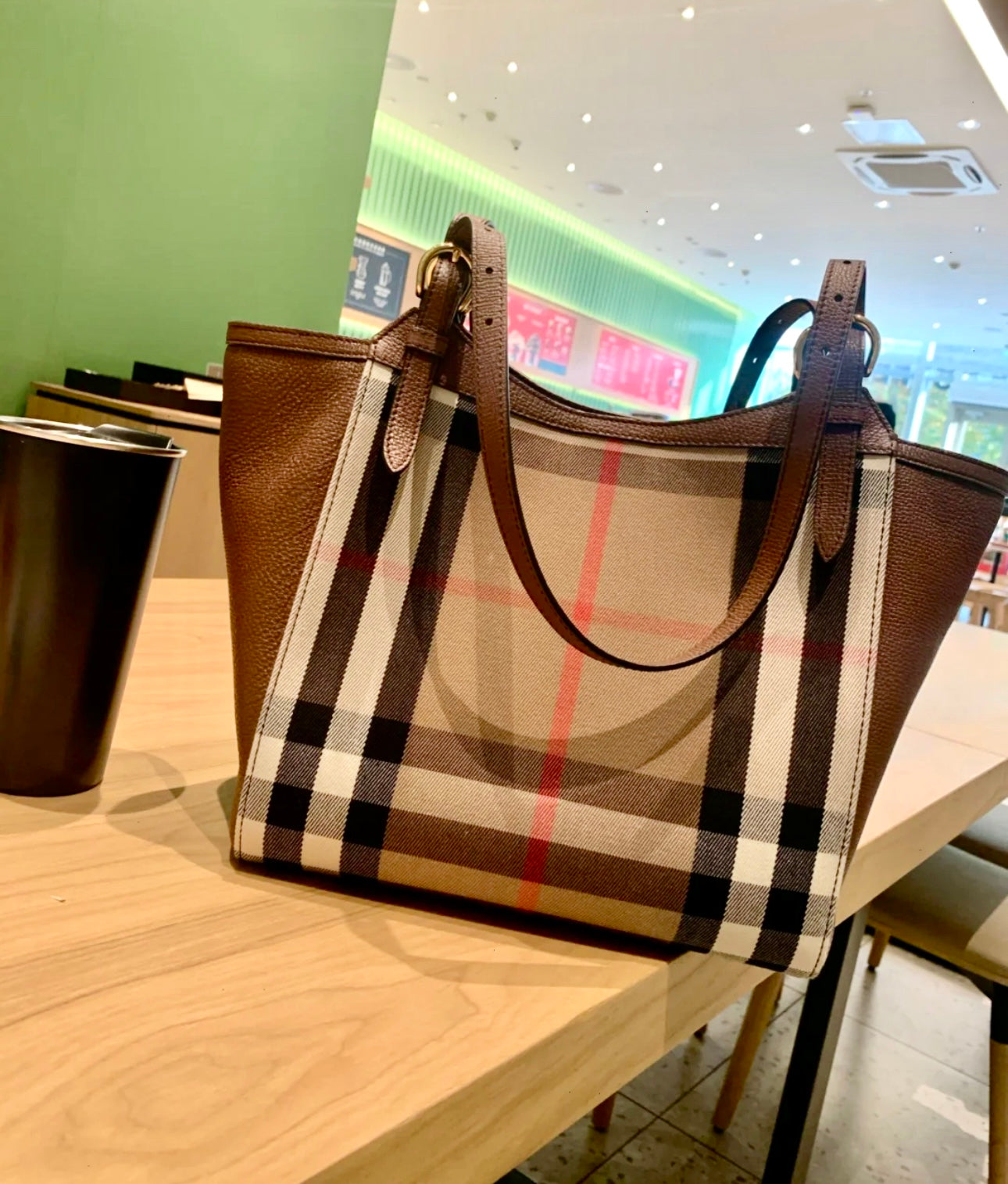 @Burberry▪️Canary SM 變形托特包/1050P735 🔥折上六折🉐20850