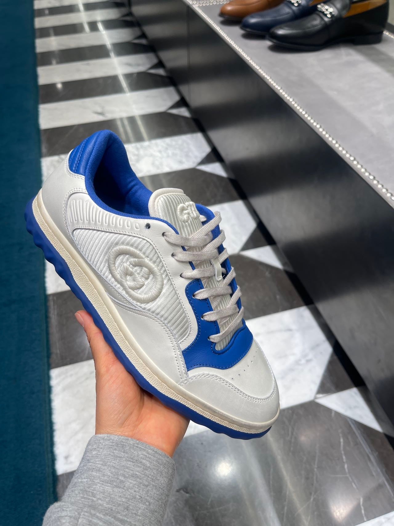@Gucci Mac80 男款潮流球鞋/700P330 🔔限時折🉐15650