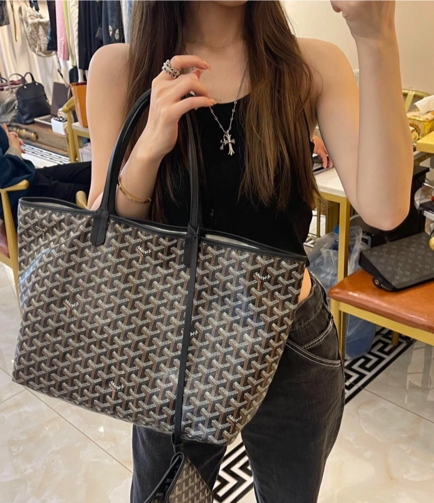 Goyard Saint Louis PM 經典托特包/1270E1450 🍀🉐58150🇬🇧
