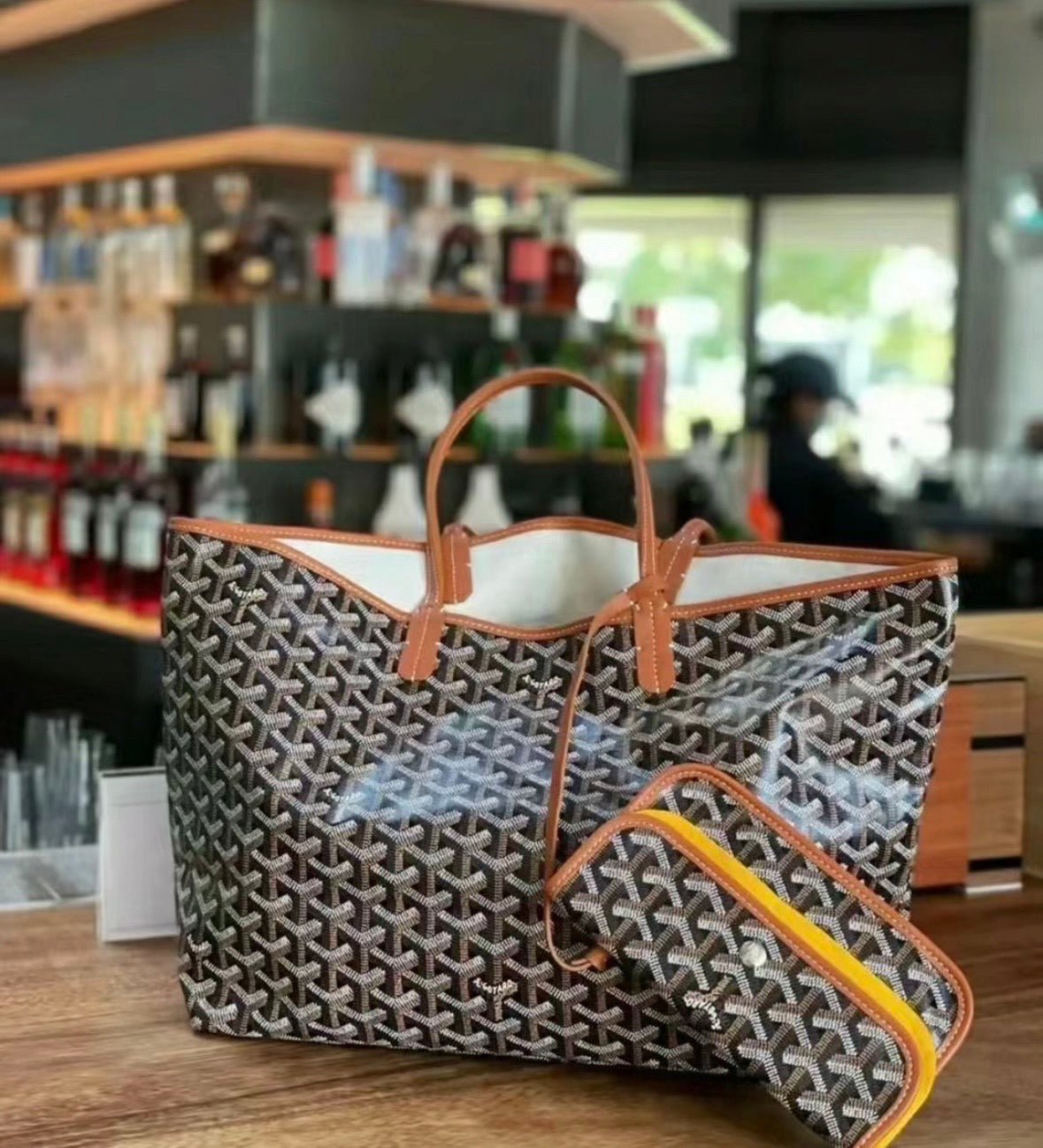 Goyard Saint Louis PM 經典托特包/1270E1450 🍀🉐58150🇬🇧