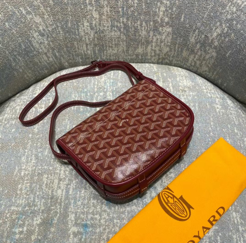 Goyard▪️Belvedere PM 馬鞍郵差包/2020E2300 🍀🉐93000🇪🇺