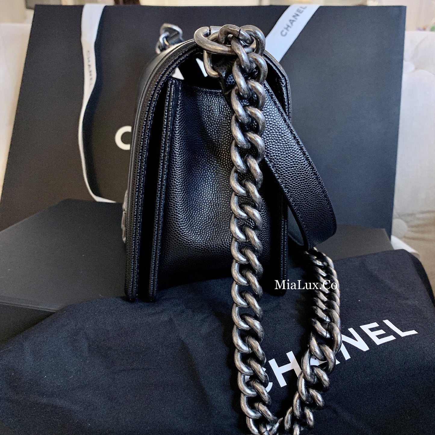 CHANEL BOY M 中款BOY包/5800🉐229980🏷️