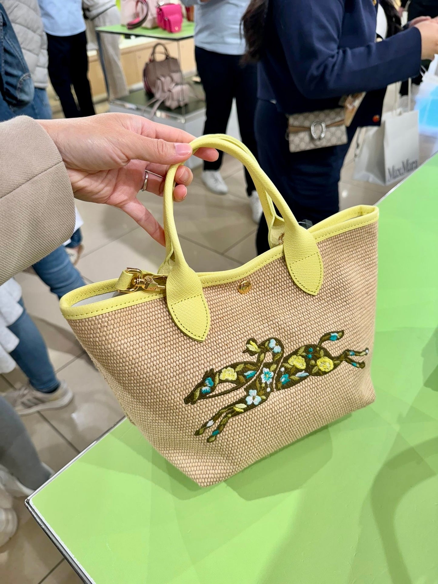 @Longchamp Le Panier Pliage S Basket 帆布手提包/205P101 🔔限時折🉐5350