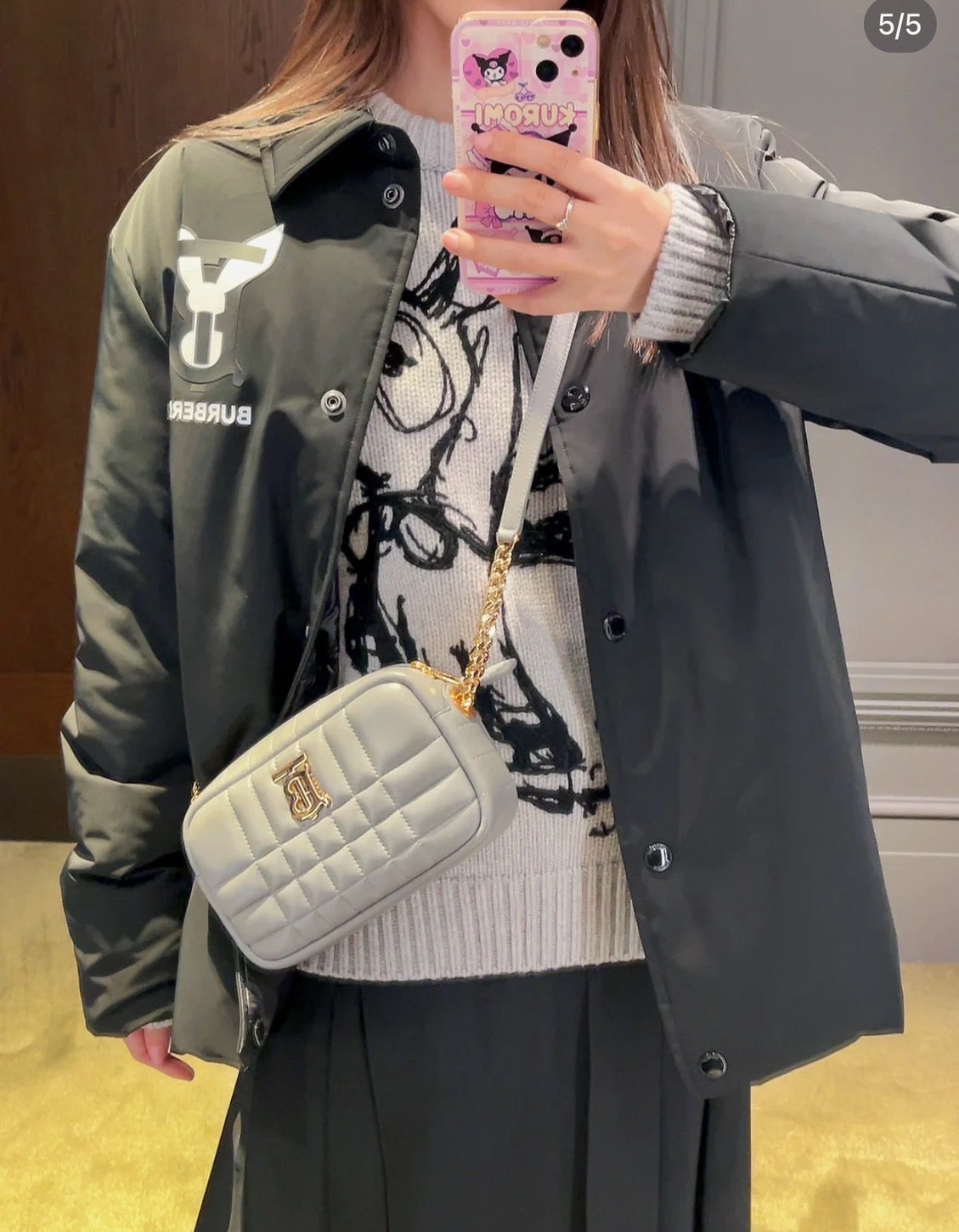 ❌@Burberry Lola TB Mini 相機包-藍/P389 🔥折上七折🉐13250