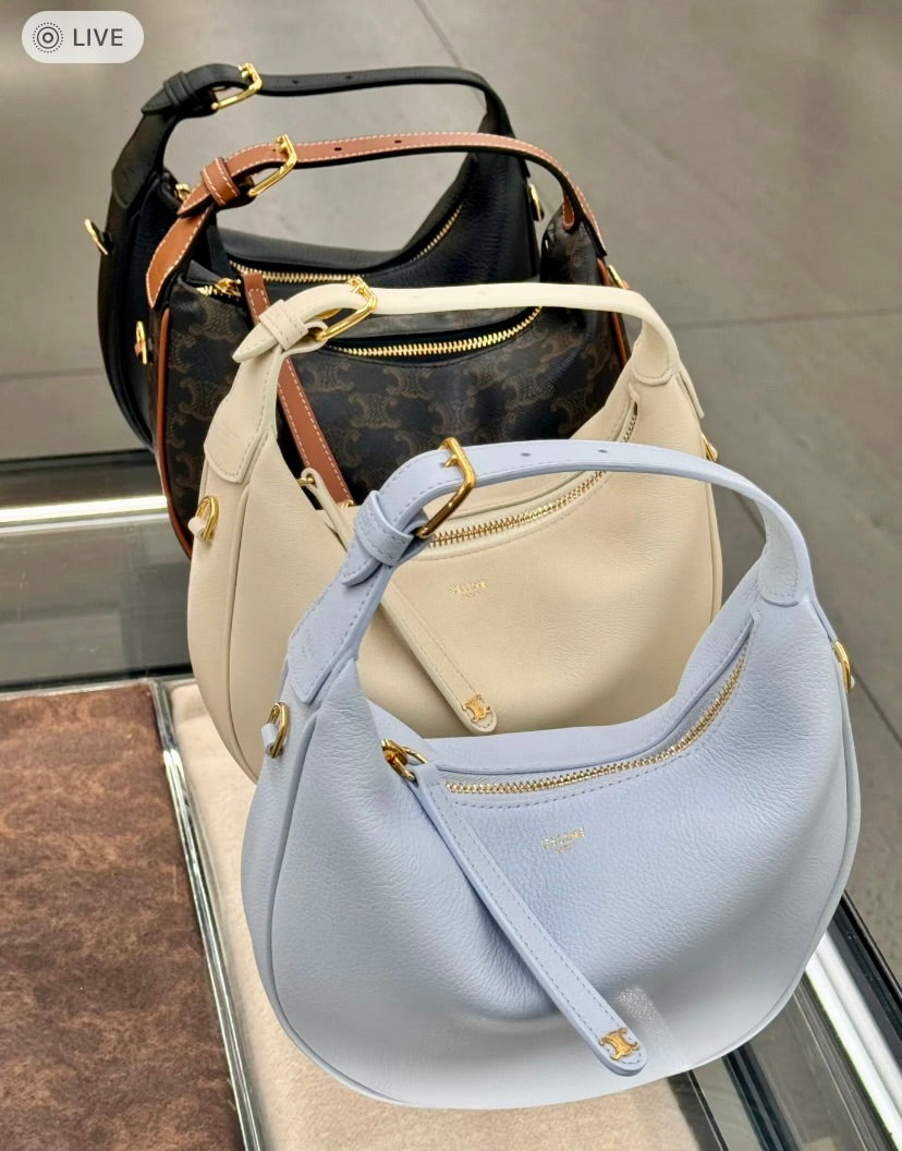 Celine Lulu Teen 老花皮革手腕包/E1350E1550 🇪🇺
