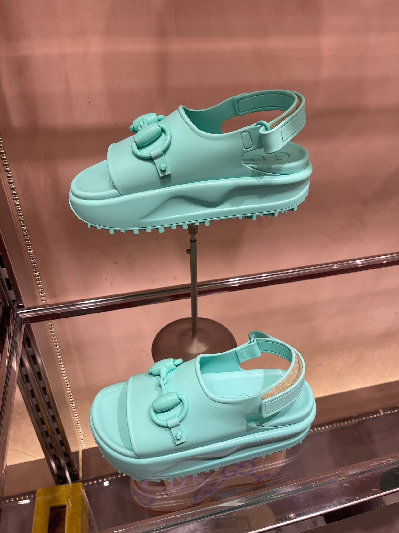 @Gucci Miami 果凍馬銜涼鞋/545P275 🔔限時折🉐13180