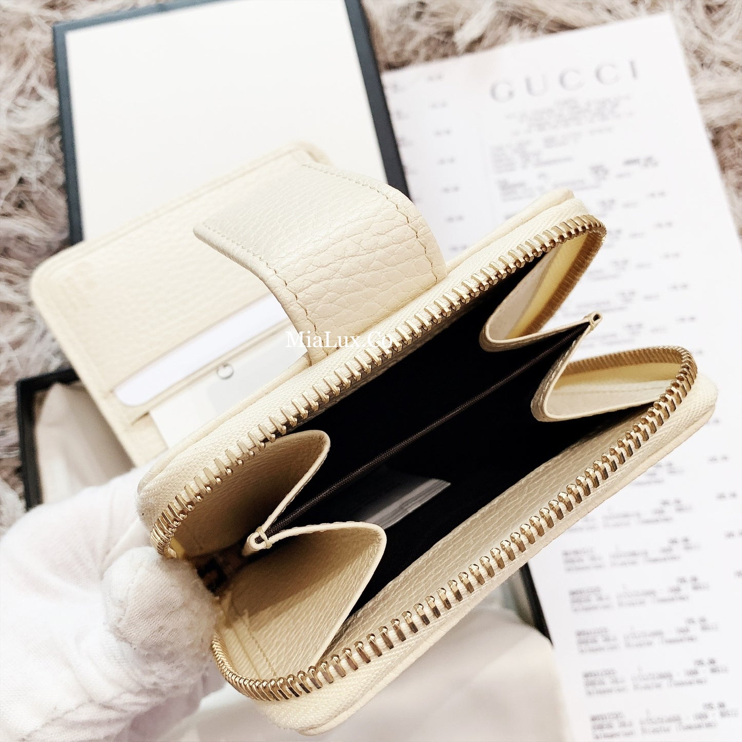 *@Gucci Canvas 織布短夾/440P200 🔔限時折🉐11000