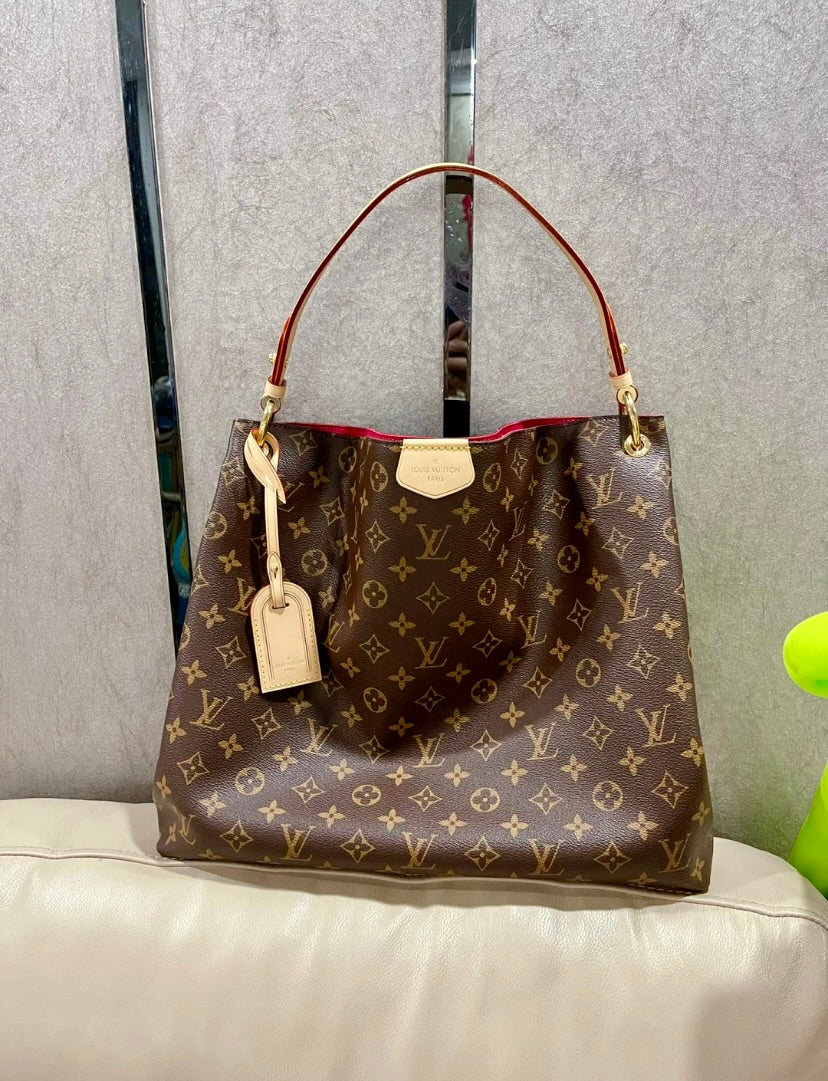 ❌LV Graceful PM 老花hobo包/1330✨🉐55530