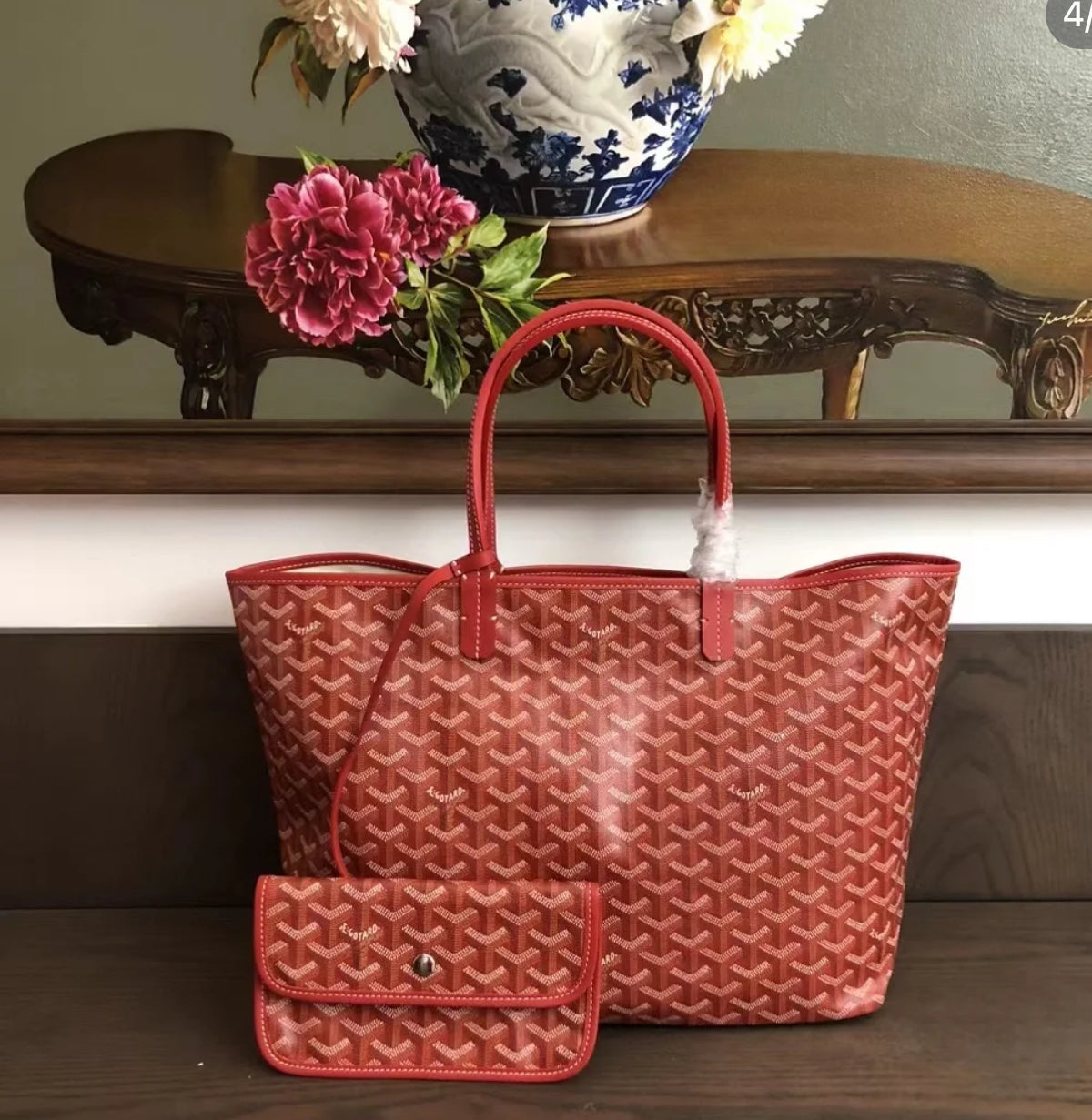 Goyard Saint Louis PM 經典托特包/1270E1450 🍀🉐58150🇬🇧