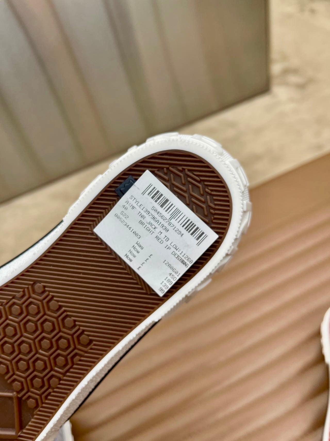 @Burberry 男女款潮鞋/450P99 🔥下殺🉐5960