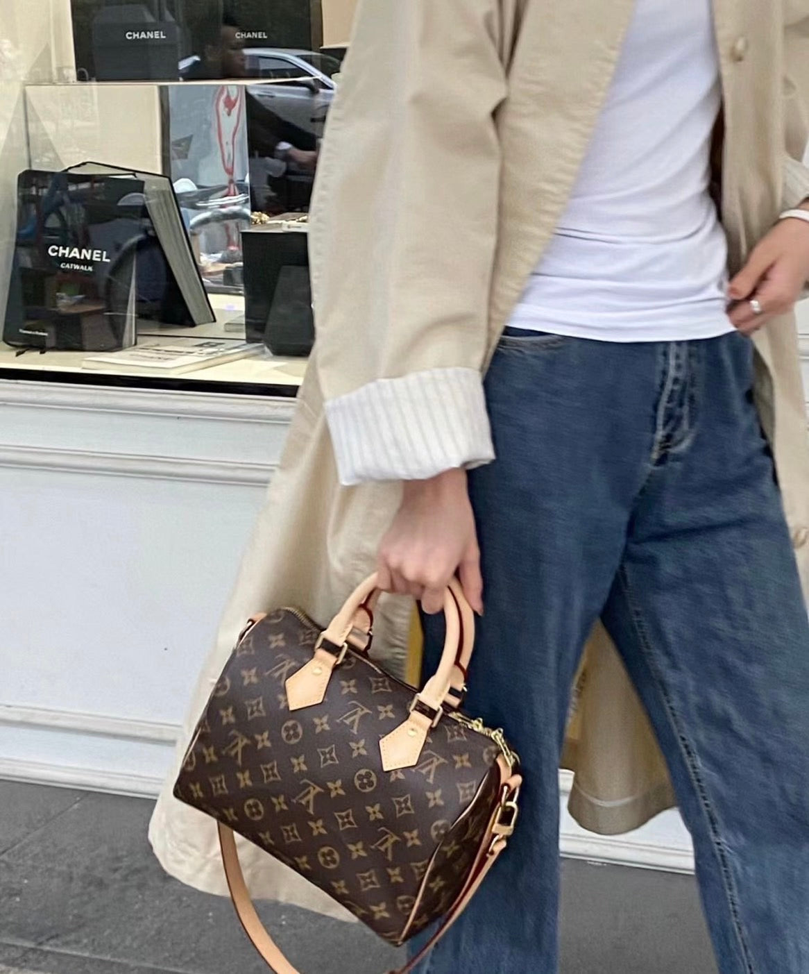 LV Speedy Bandoulière 25 背帶波士頓包/1420✨🉐60640