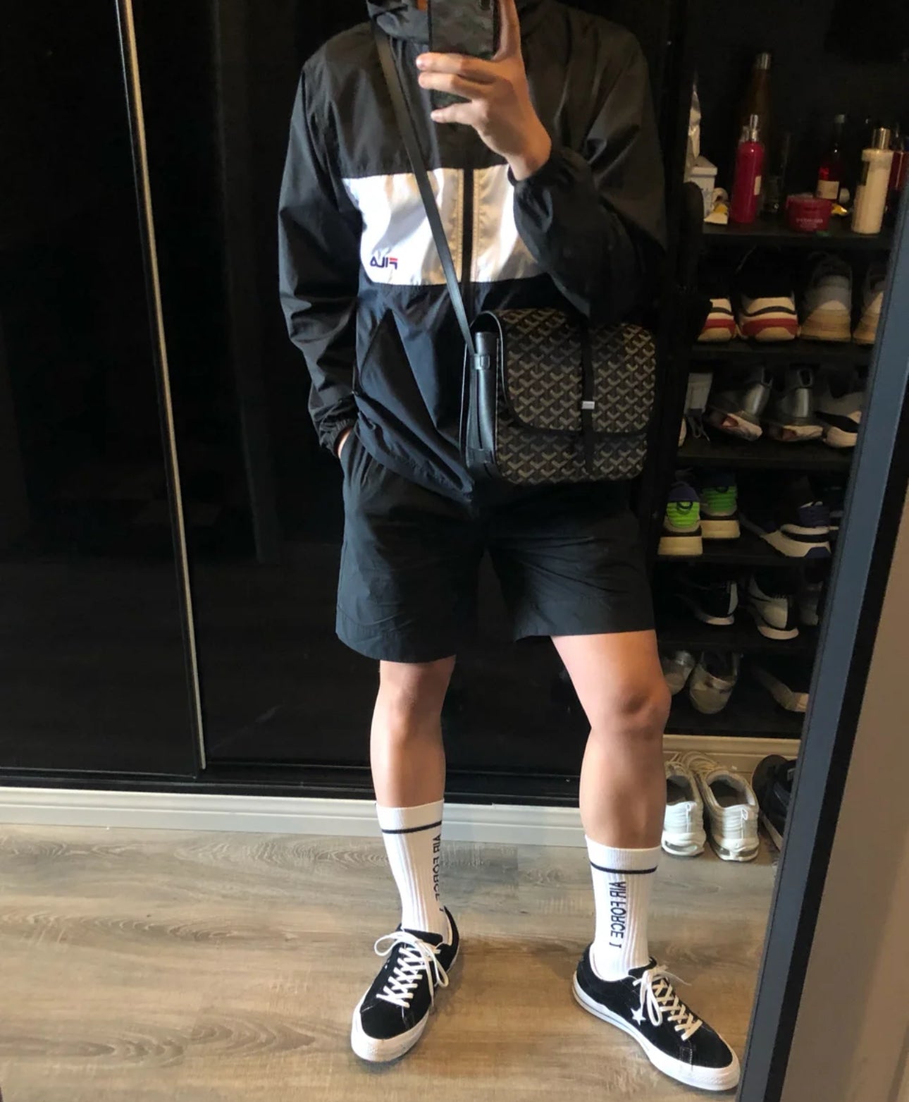 Goyard Belvedere MM 馬鞍郵差包/2195E2560 🍀🉐103400🇪🇺
