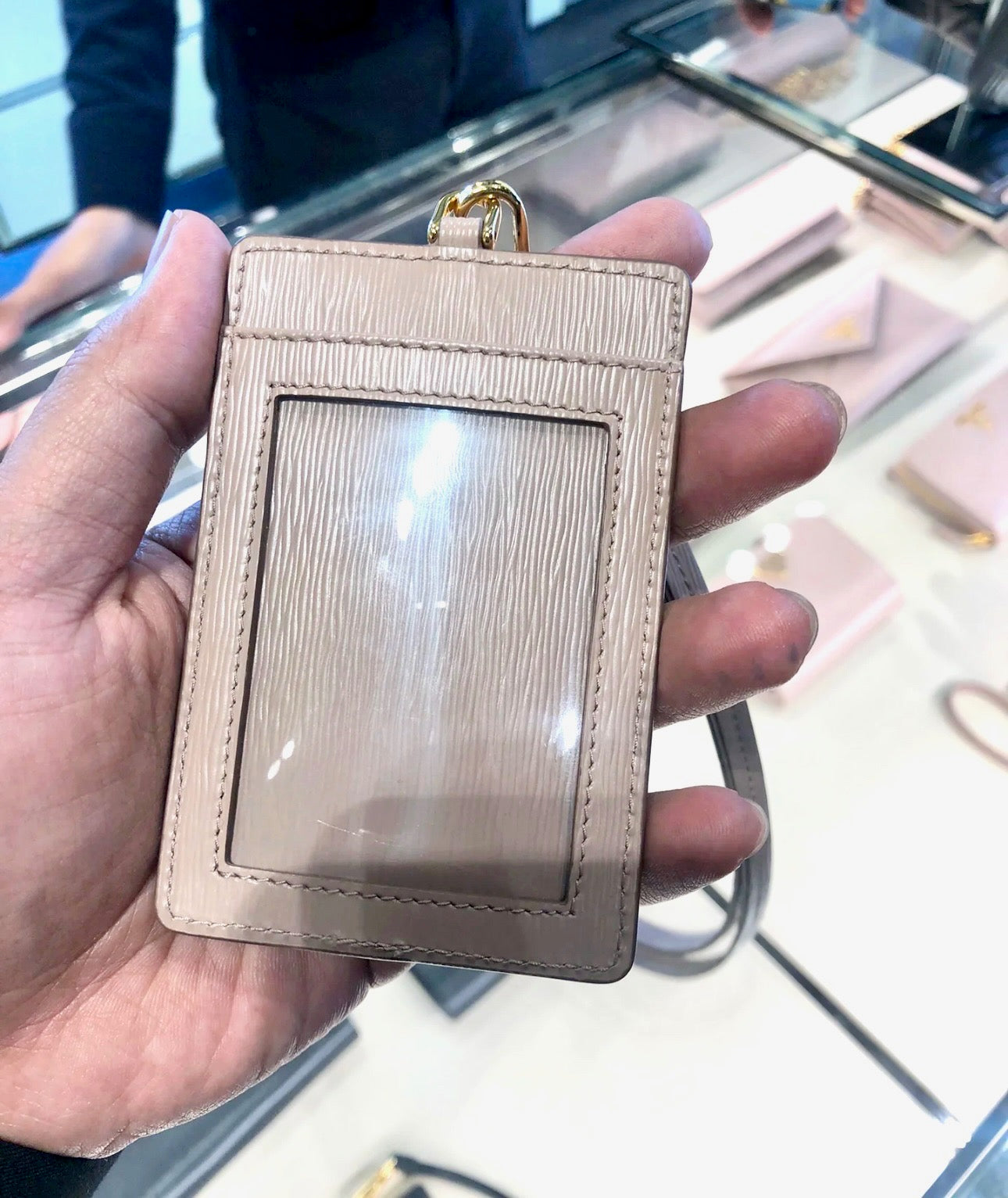 @Prada Carte 三角標水波防刮名牌夾/P225 🔔限時折🉐12250