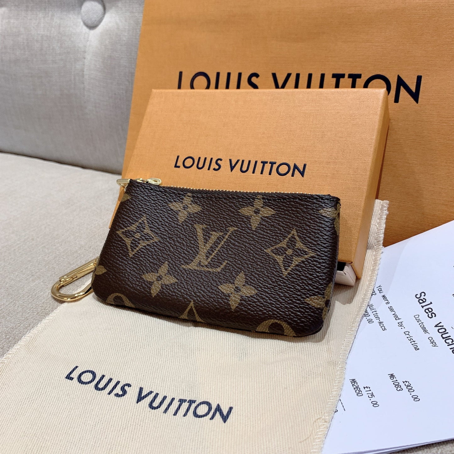 LV Key Pouch 鑰匙包/245✨🉐11290