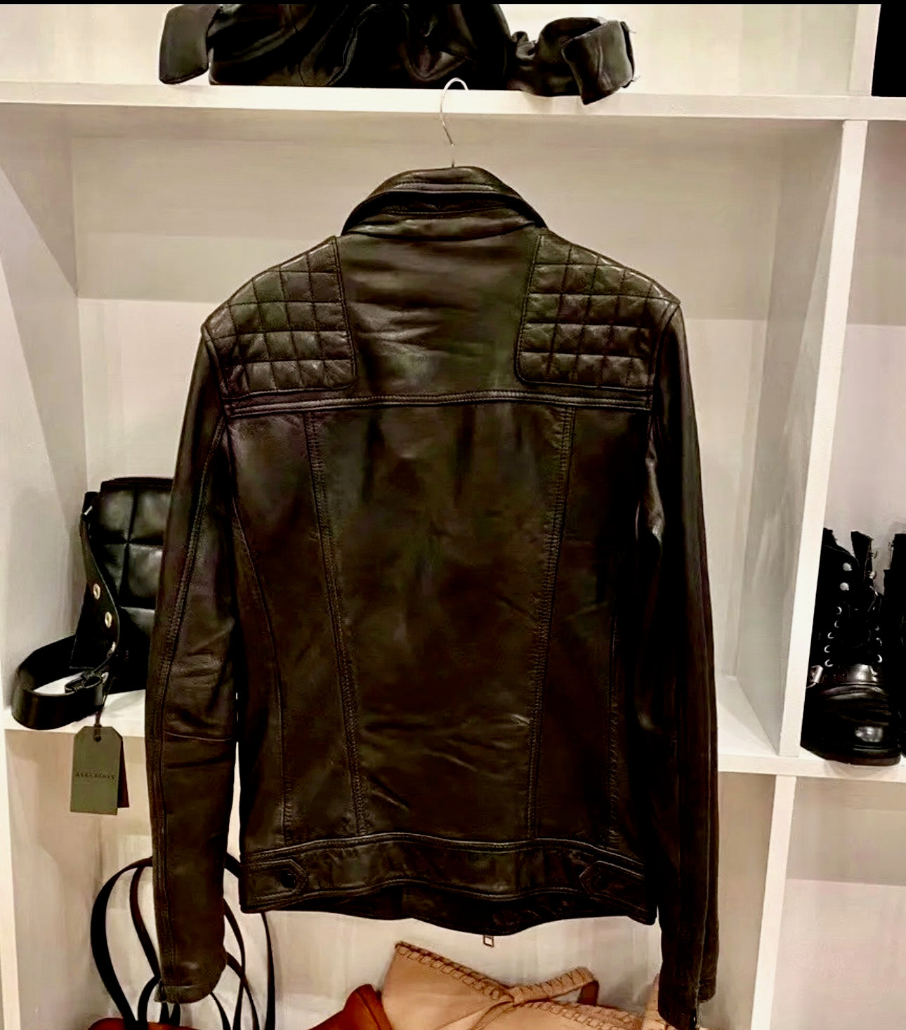 @AllSaints Biker 男生款羊皮外套/259 🔥折上七折🉐9660
