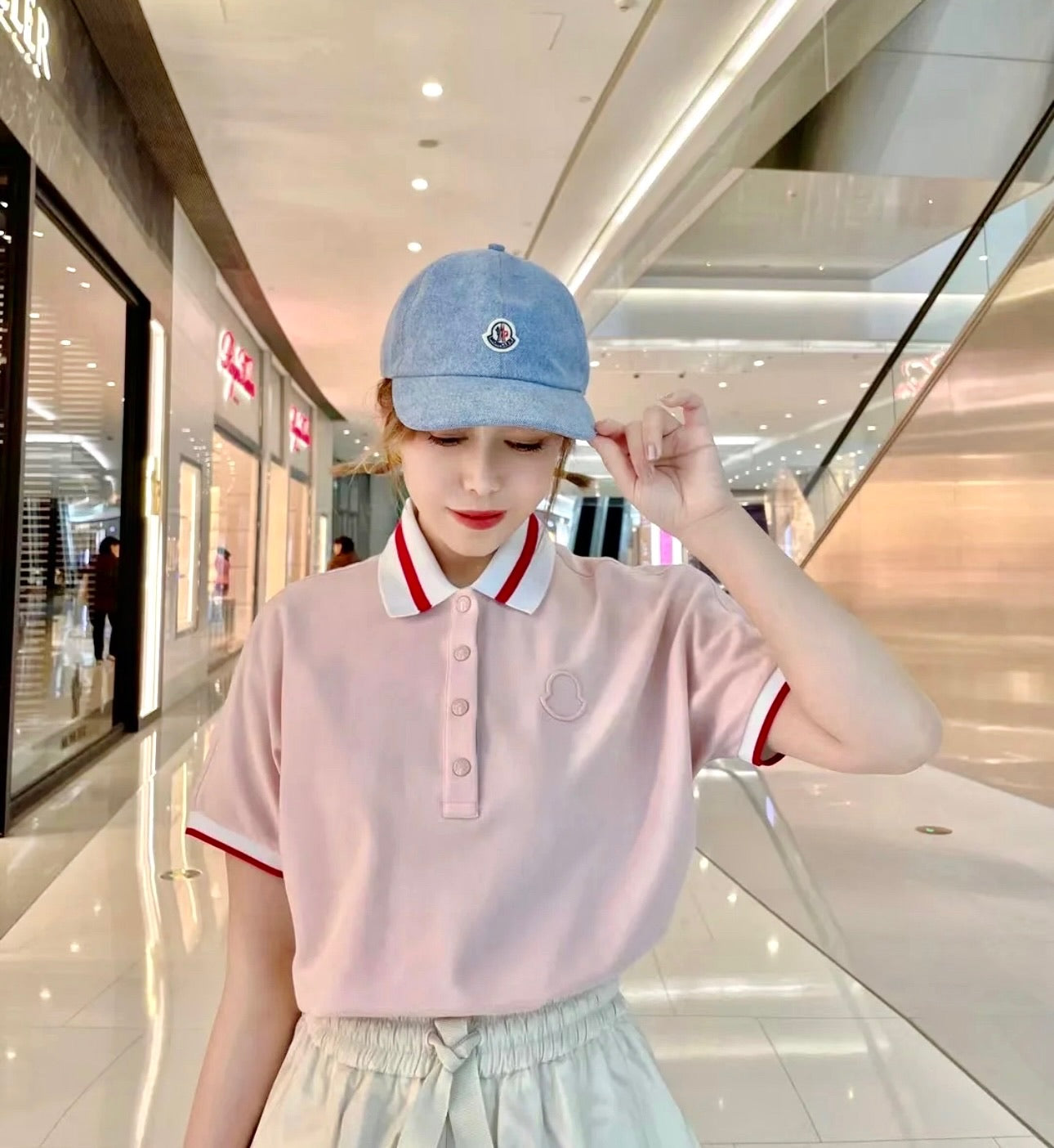 @Moncler Polo 馬卡龍POLO上衣/245P164 🔔限時折🉐8880