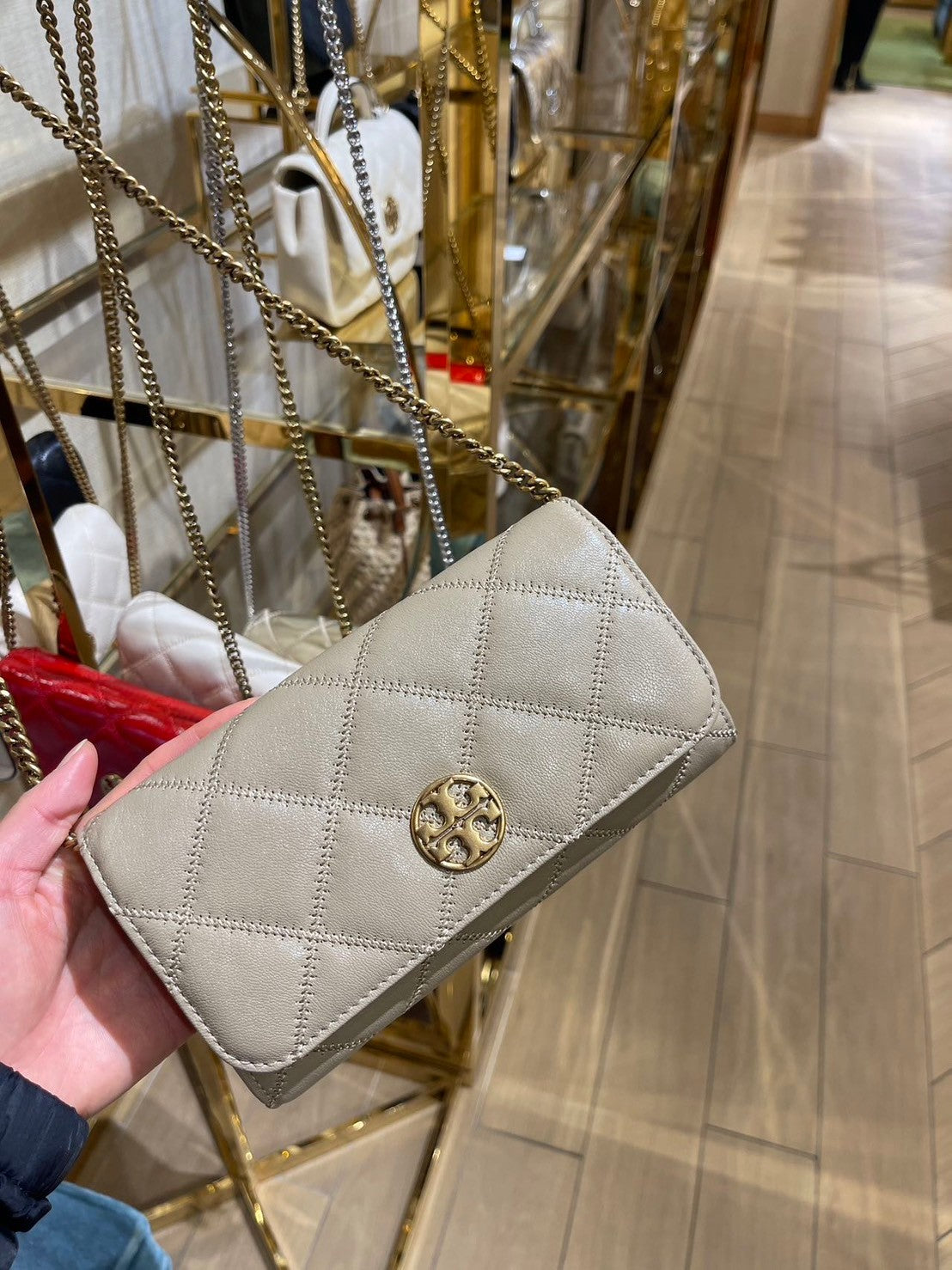 @ToryBurch Willa 菱格縫線WOC/269 🔥折上八折🉐11000
