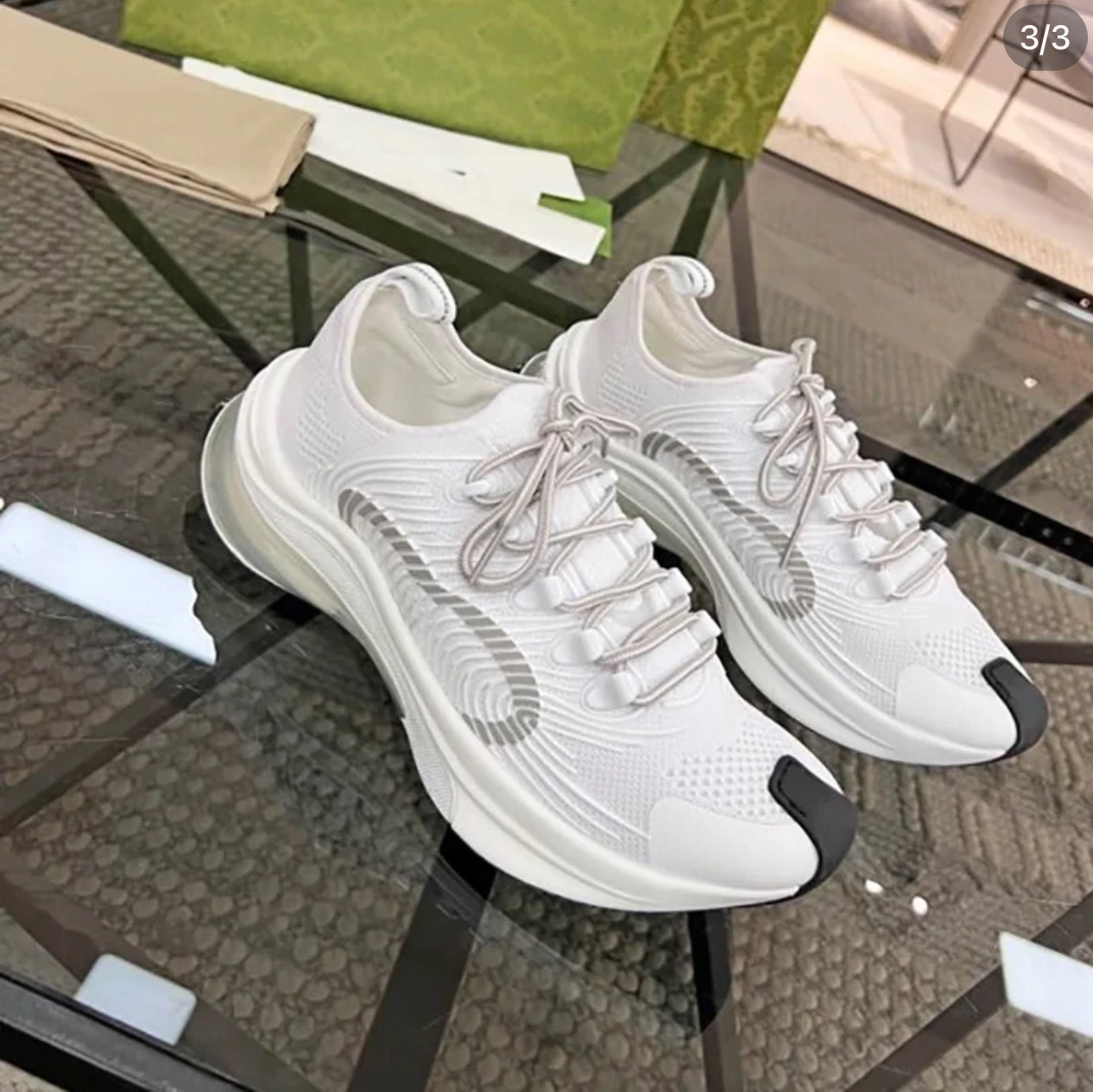 @Gucci Run 男女款潮鞋/335 🔔限時折🉐16080