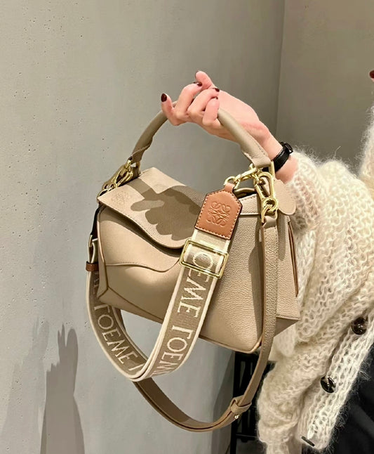 Loewe▪️Puzzle Bag S 小款軟粒面牛皮拼圖包/2550