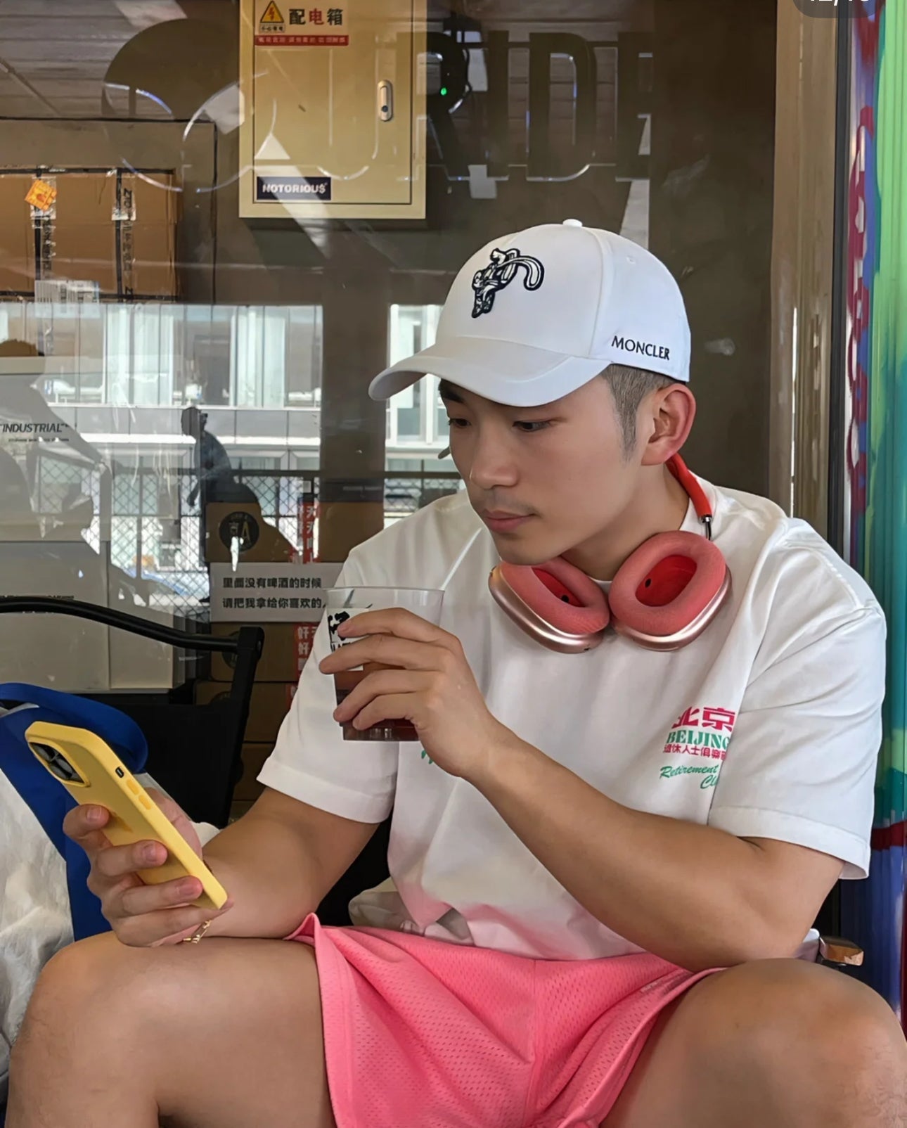 @Moncler Hat 帥爆棒球帽白色 P167 🔔限時折扣 🉐8990