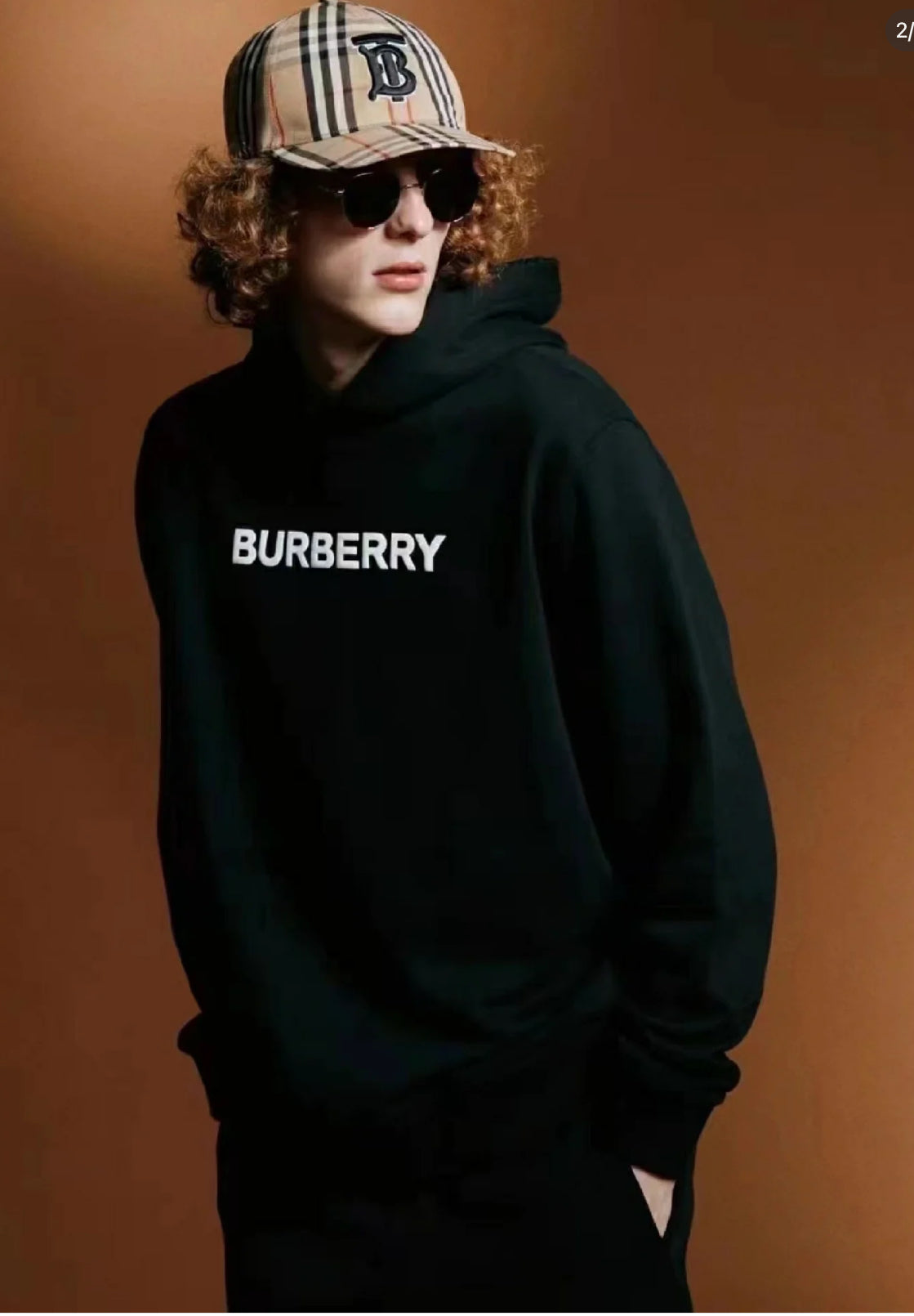 @Burberry TB Cap 格紋棒球帽 🔥下殺🉐6980🏷
