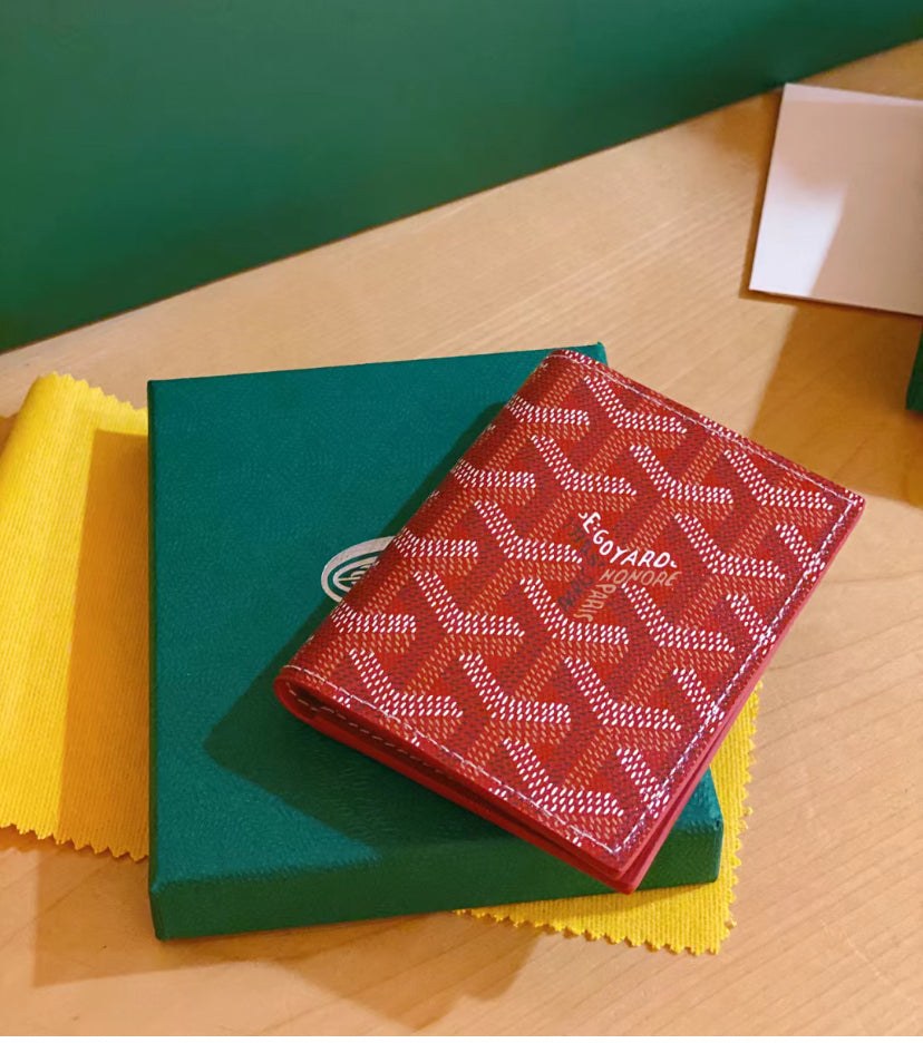 Goyard Saint Pierre Card Wallet 直式雙開卡夾包/E645 🍀🉐26800🇪🇺