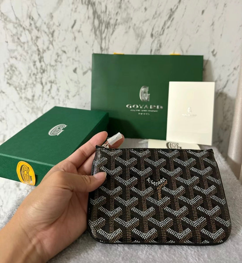 Goyard Senat Pouch PM 一字拉鍊零錢包 🉐26800🏷