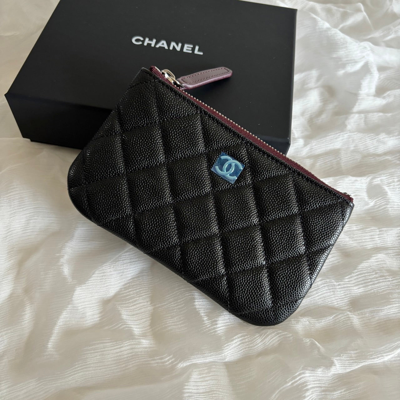 *現貨*CHANEL▪️ZIPPED CASE SMALL 一字拉鍊零錢包 特惠✨🉐22800