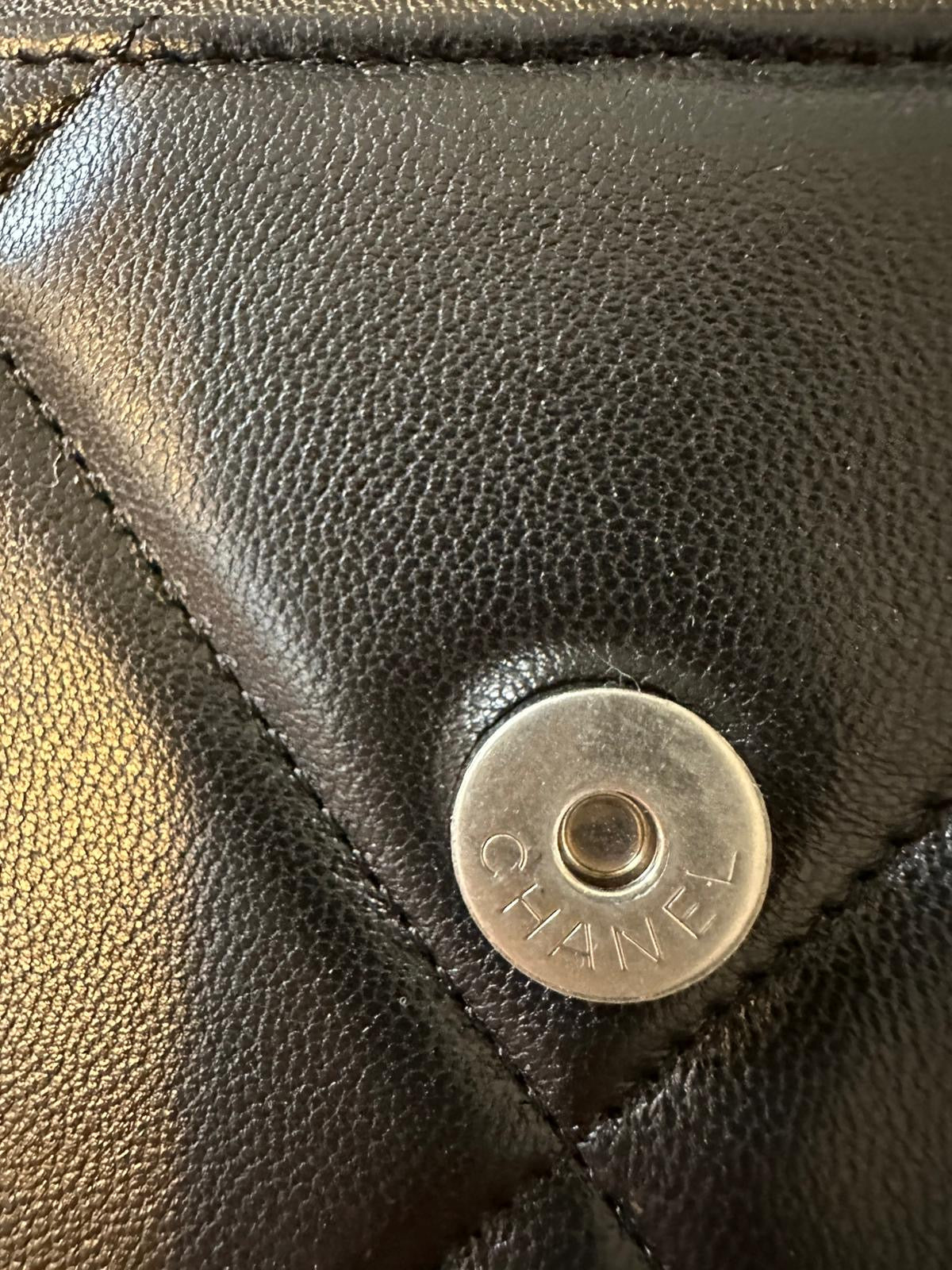 *現貨*CHANEL 19 WOC 經典19小羊皮鏈包-黑銀釦  P116000 /T150000