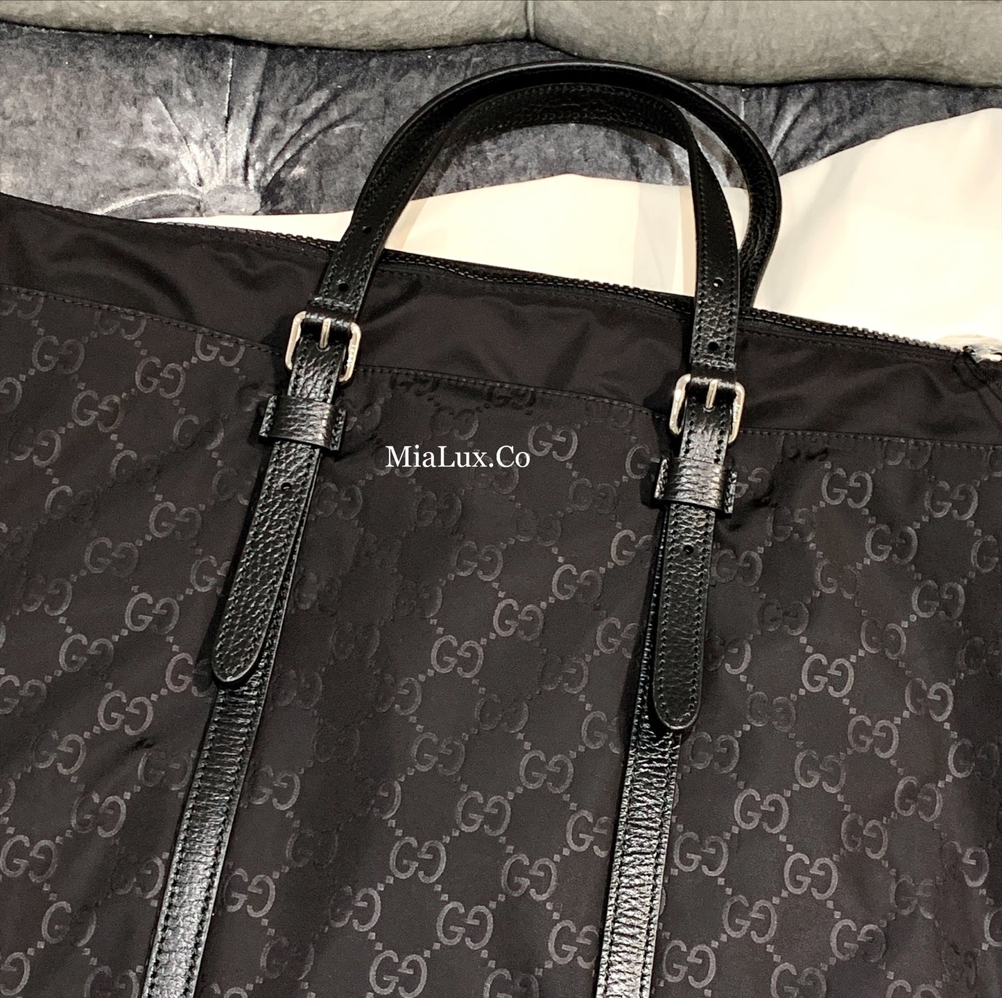 *@Gucci Nylon Tote 尼龍托特包/P495