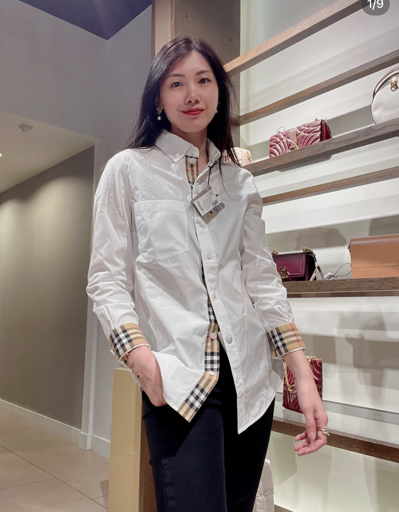 @Burberry 女款襯衫上衣/490P180 🔥快閃折上六折 🉐6360