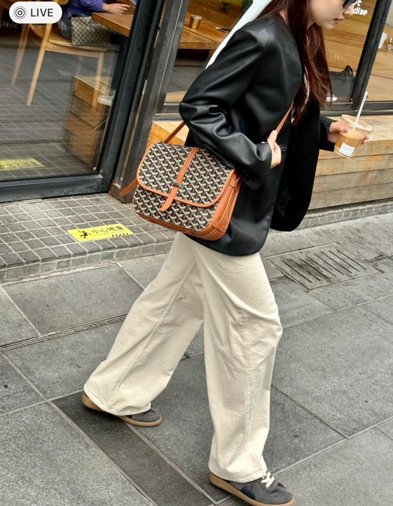 Goyard Belvedere MM 馬鞍郵差包/2195E2560 🍀🉐103400🇪🇺