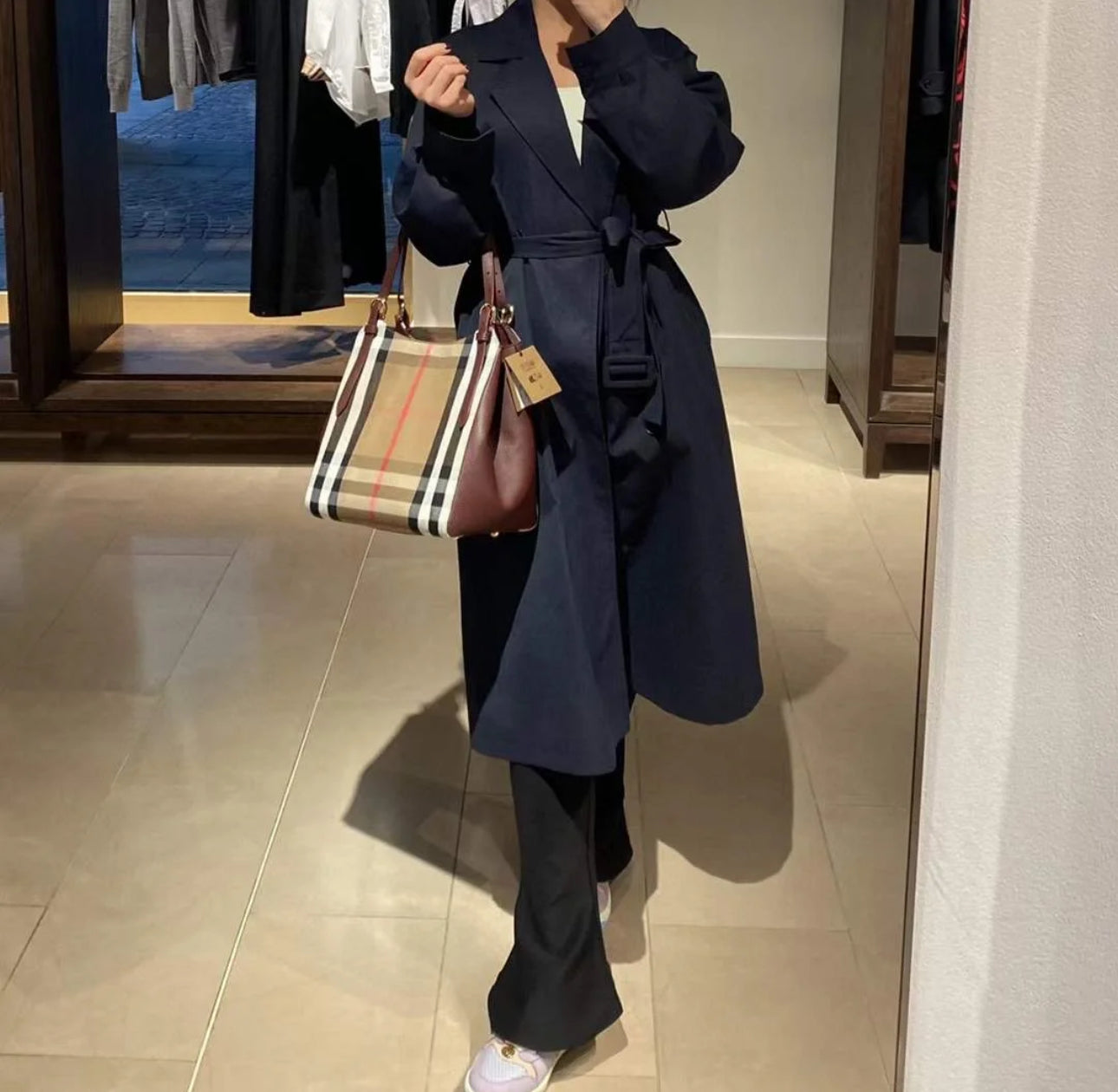 @Burberry▪️Canary SM 變形托特包/1050P735 🔥折上六折🉐20850