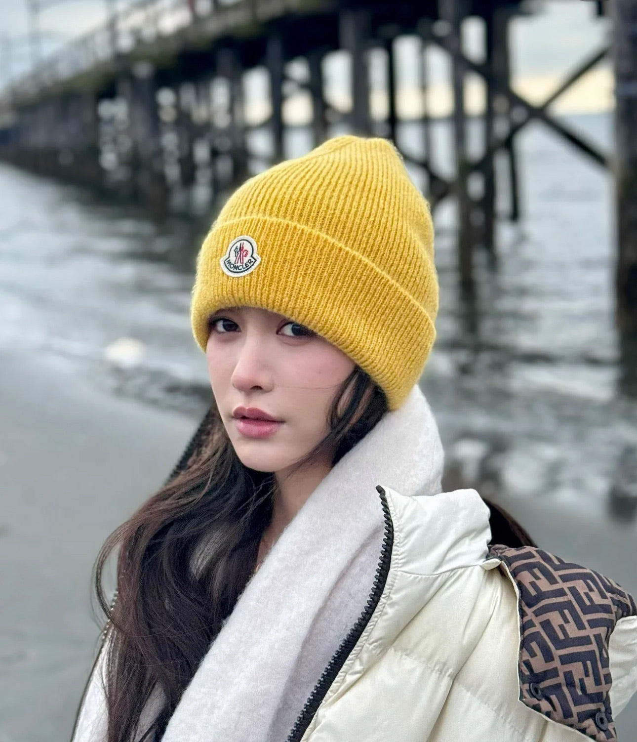 *@Moncler Beanie 小黃毛帽 🔔限時折🉐7980