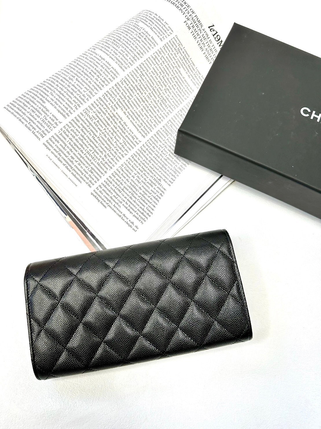 CHANEL 19 翻蓋長夾 🉐49980 🏷️