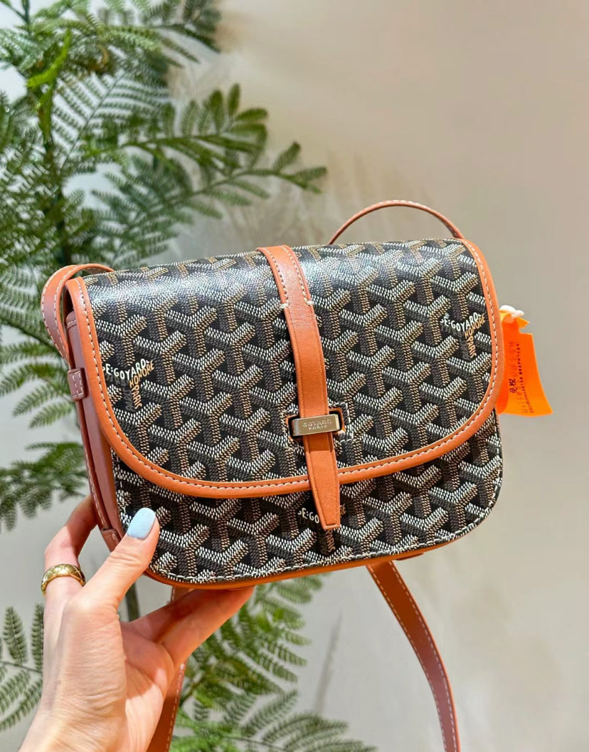 Goyard▪️Belvedere PM 馬鞍郵差包/2020E2300 🍀🉐93000🇪🇺