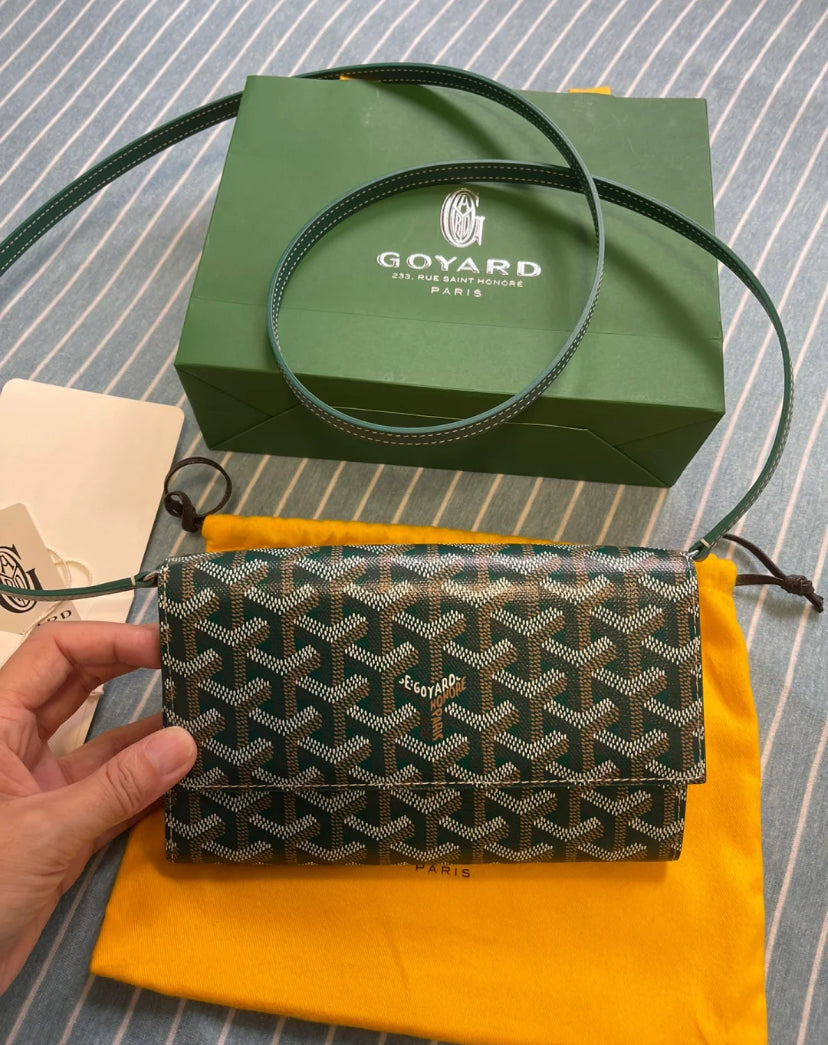 Goyard Varenne Continental Wallet 長夾WOB信封包/E1350 🍀🉐55000🇪🇺