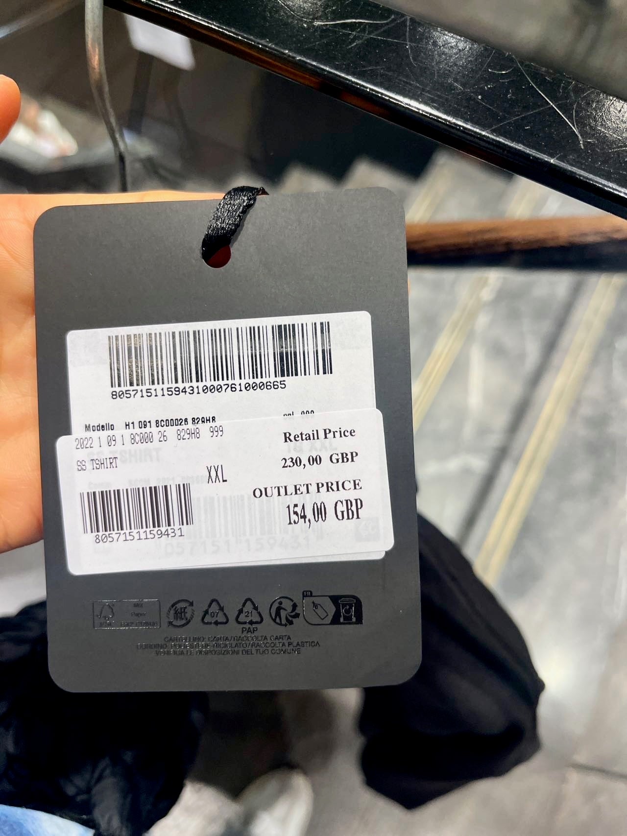 @Moncler T 男款T恤上衣/230P154 🔔限時折🉐8430