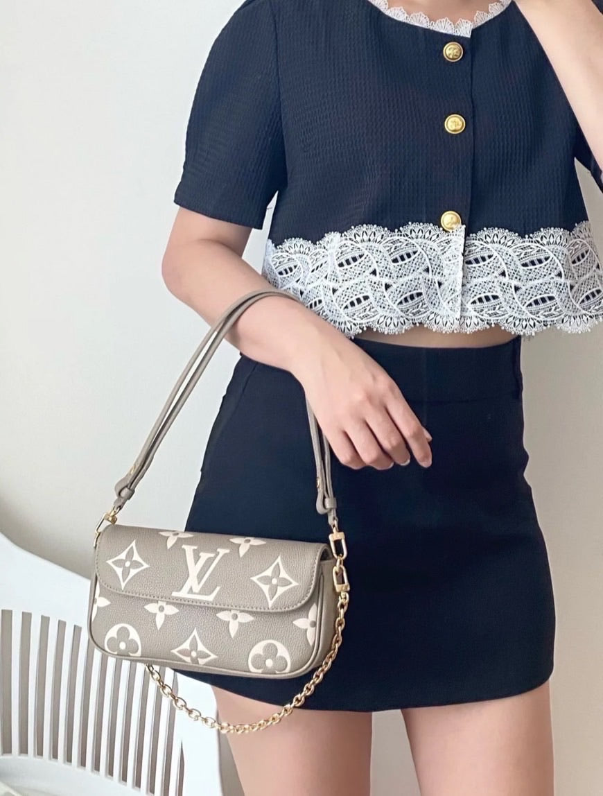LV Ivy Wallet On Chain 壓花WOC包/1530✨🉐65260