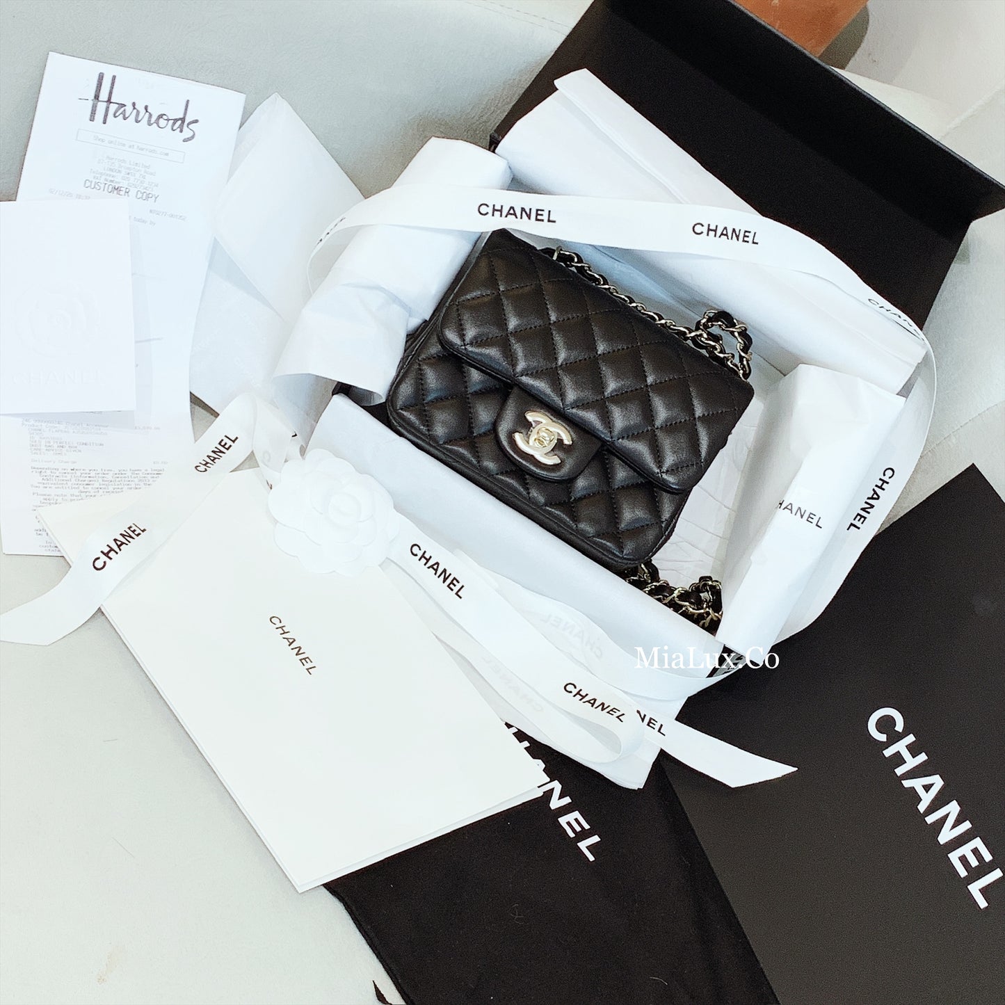 CHANEL▪️MINI FLAP 羊皮方胖子包/4080 🉐168000🔖