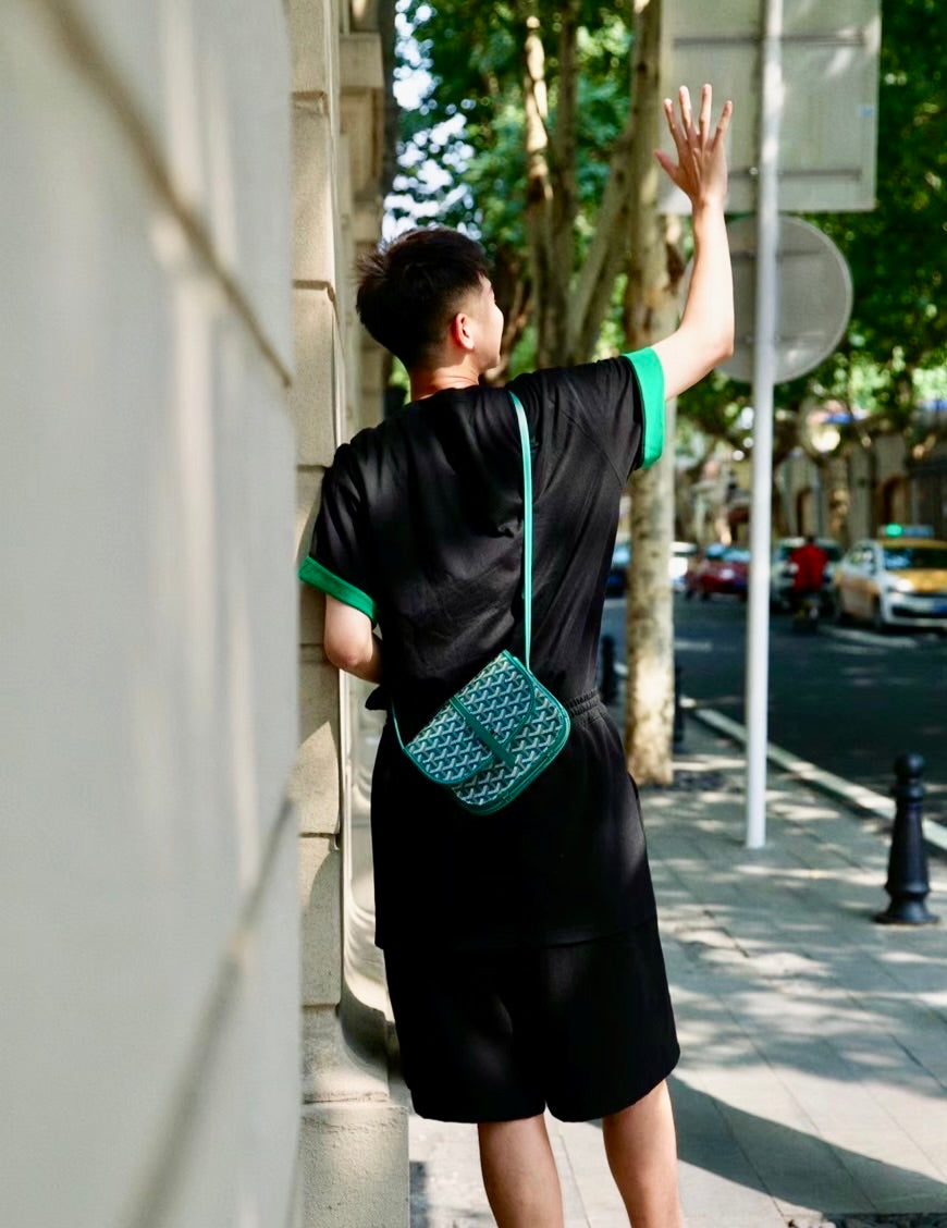 Goyard▪️Belvedere PM 馬鞍郵差包/2020E2300 🍀🉐93000🇪🇺