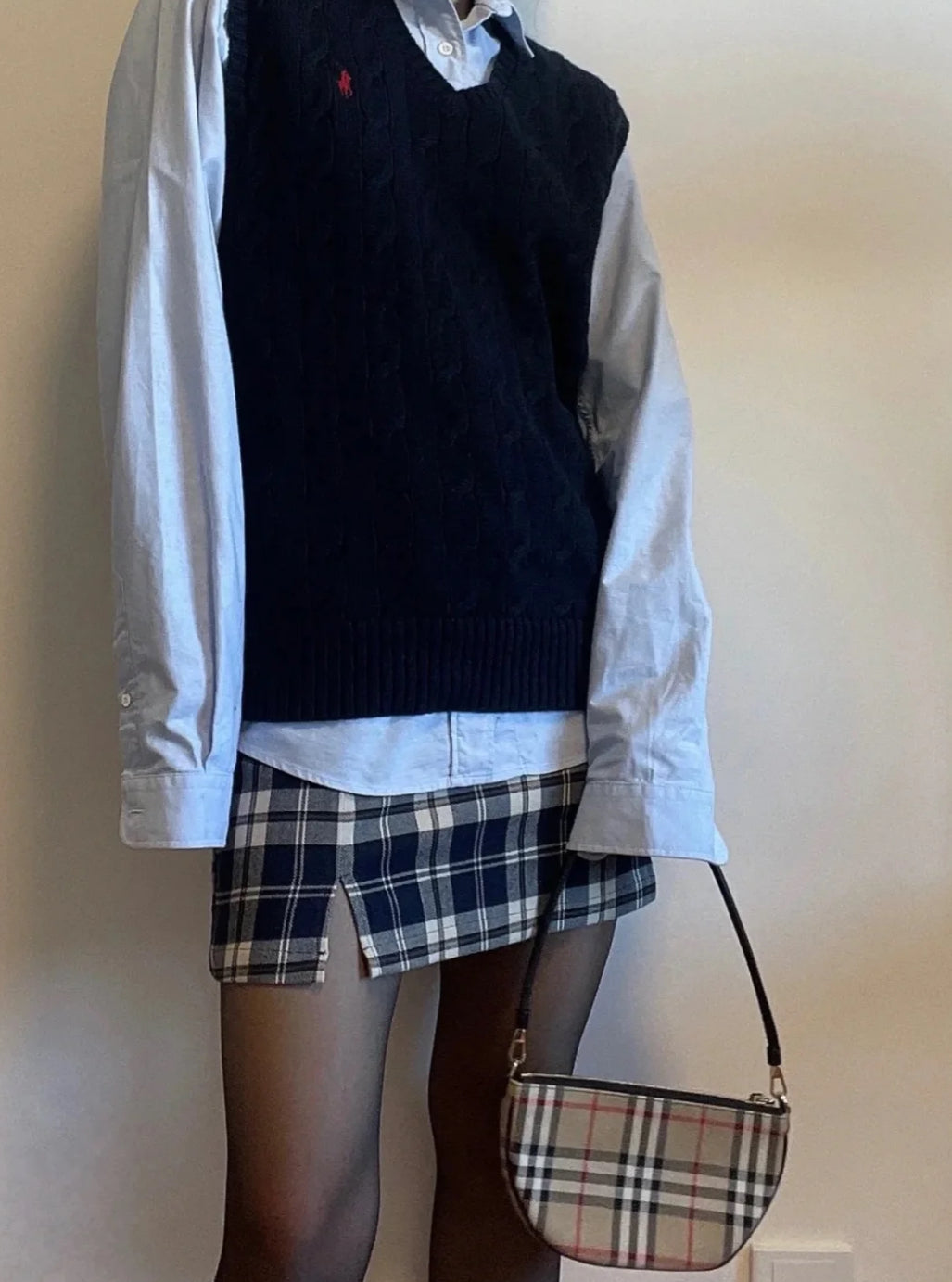 @Burberry Hobo Bag 經典格紋腋下包 🔥下殺🉐22850🏷